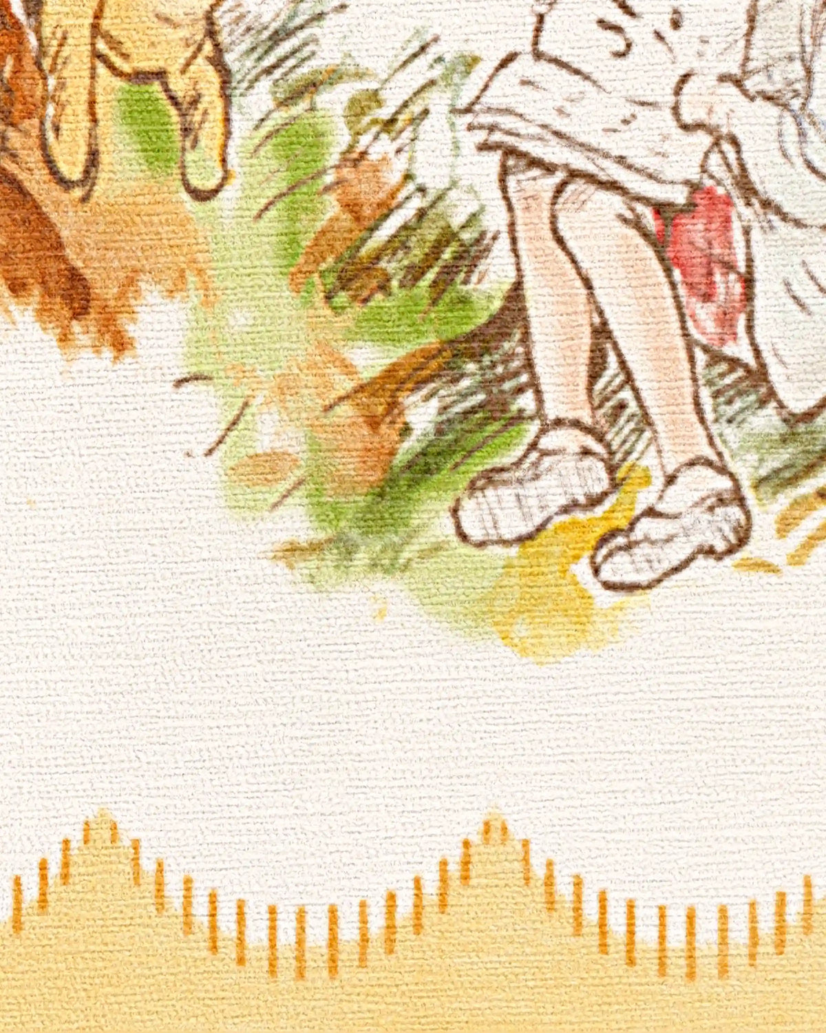 A Grand Explore Yellow Rug