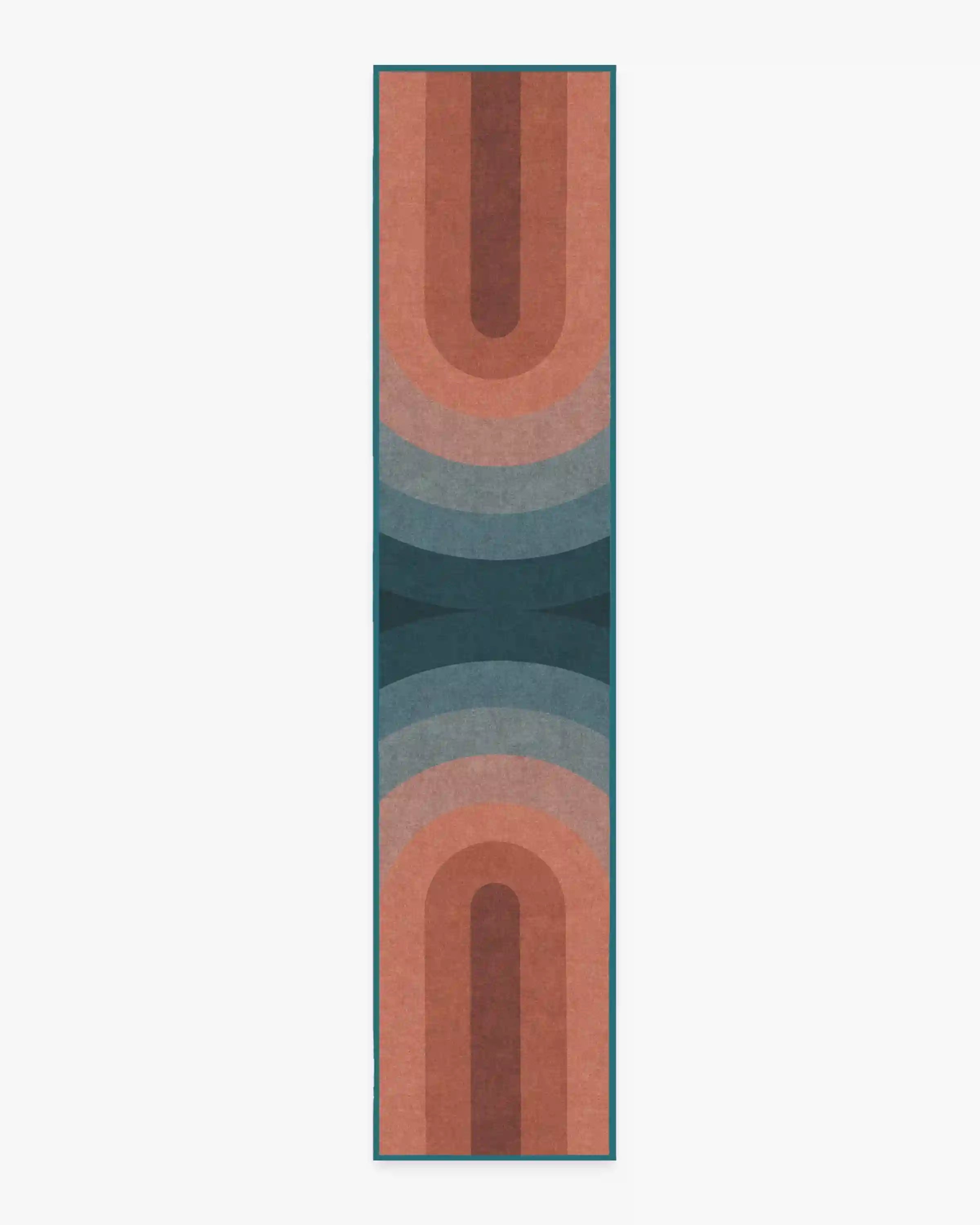 Absida Teal Rug