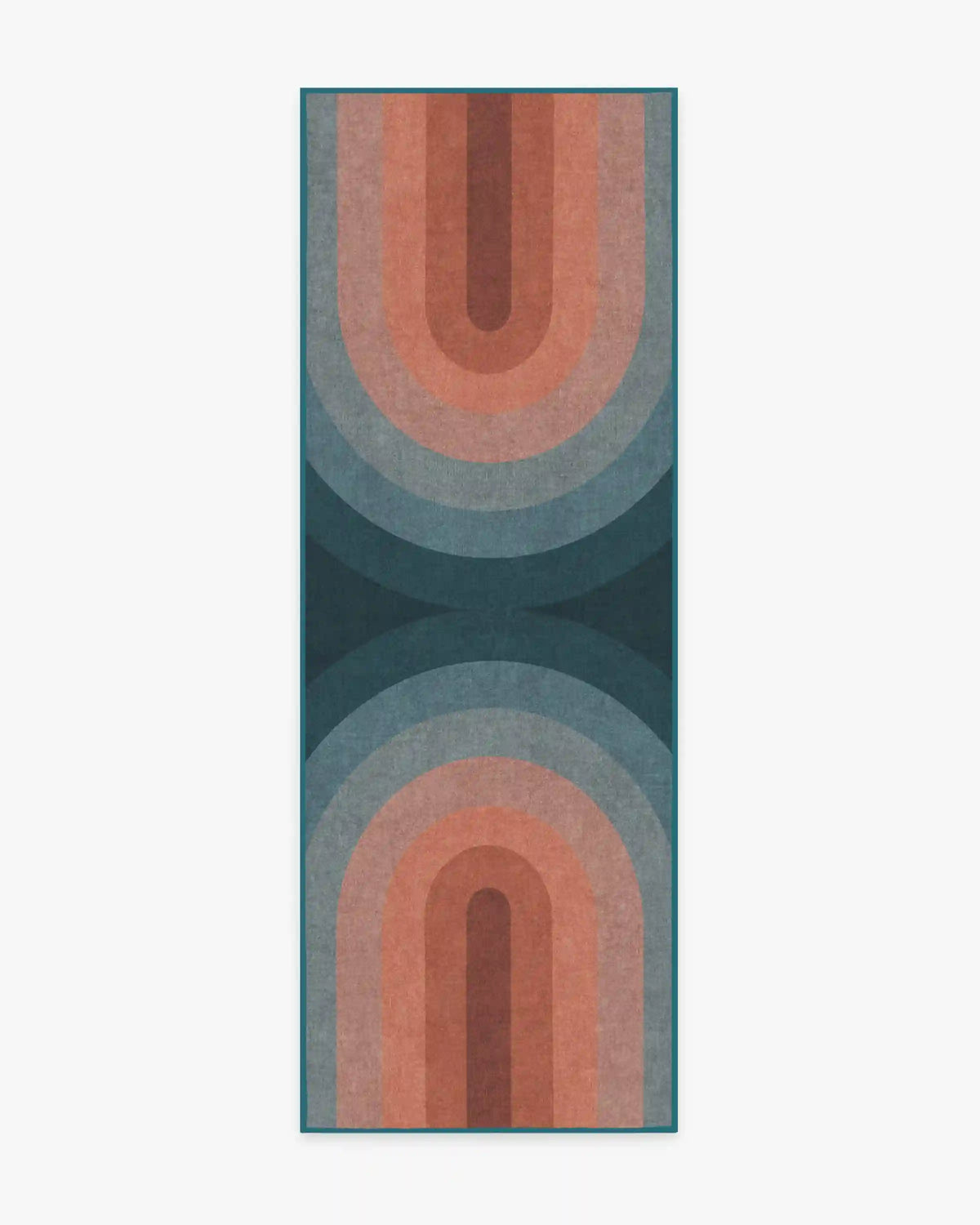 Absida Teal Rug