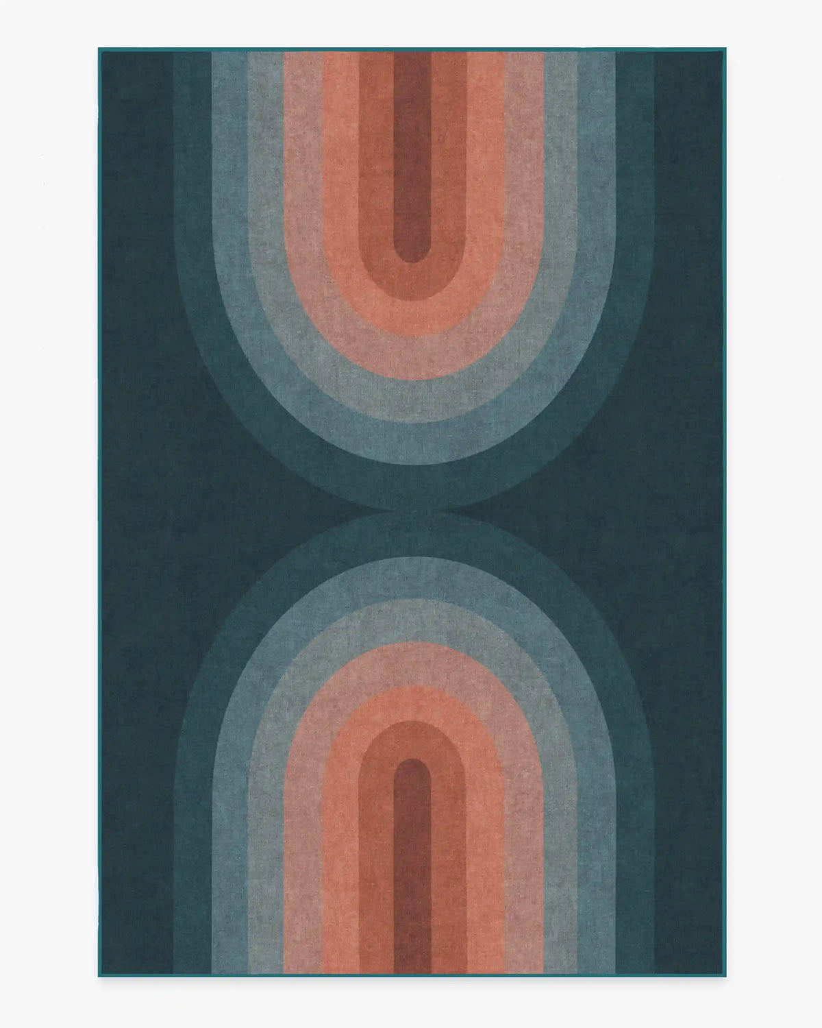 Absida Teal Rug