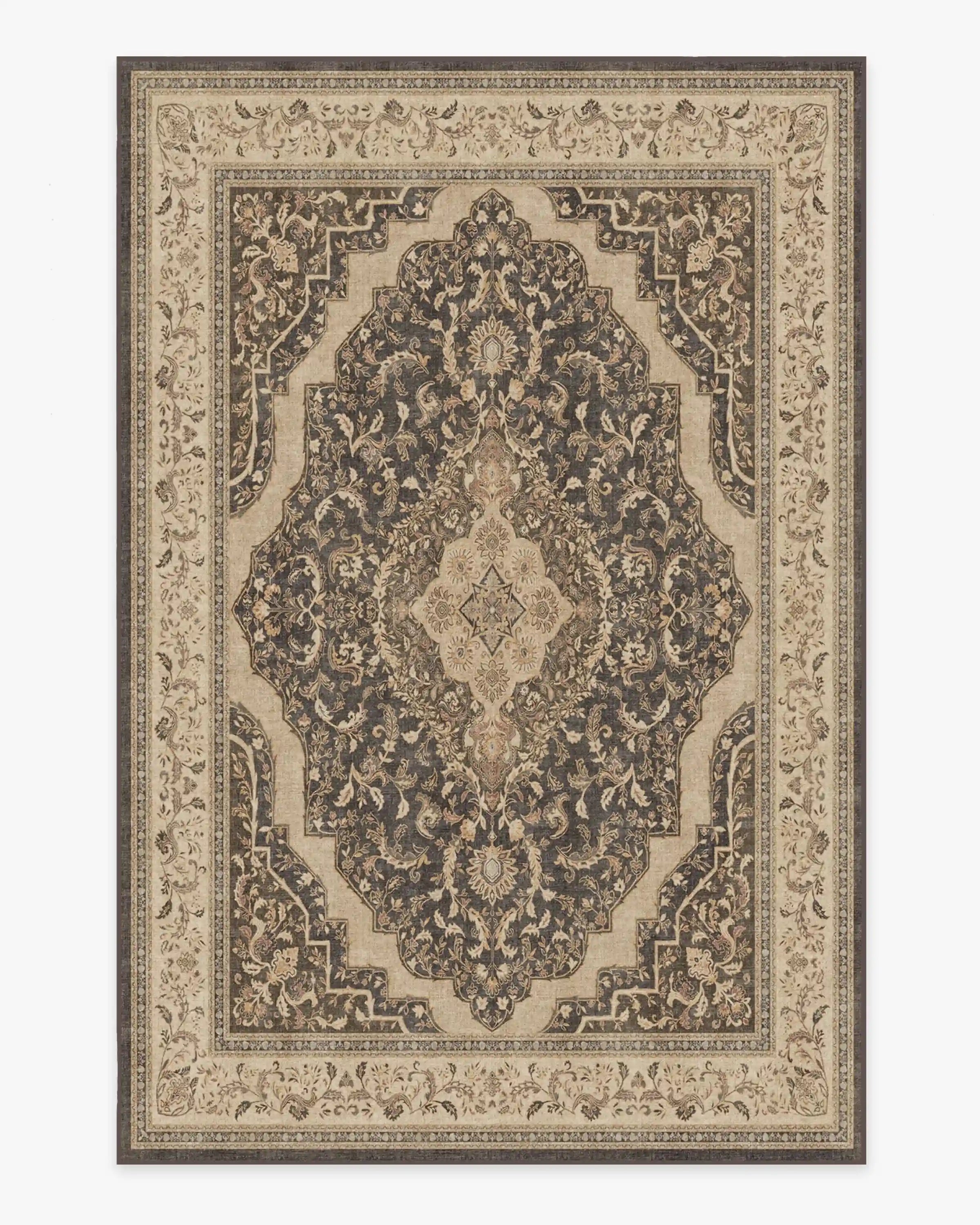 Adeline Dark Wood Rug