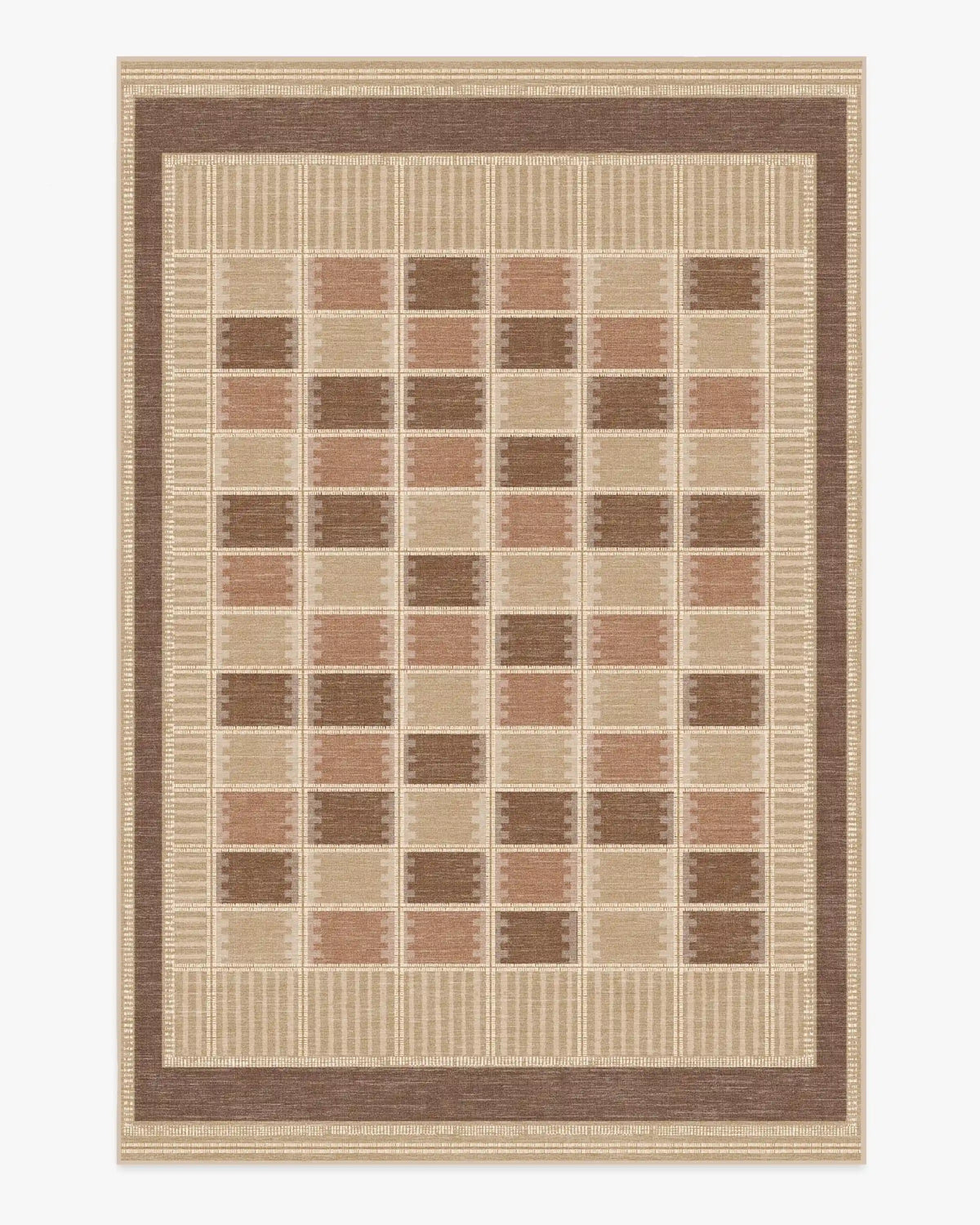 Agnes Warm Brown Rug