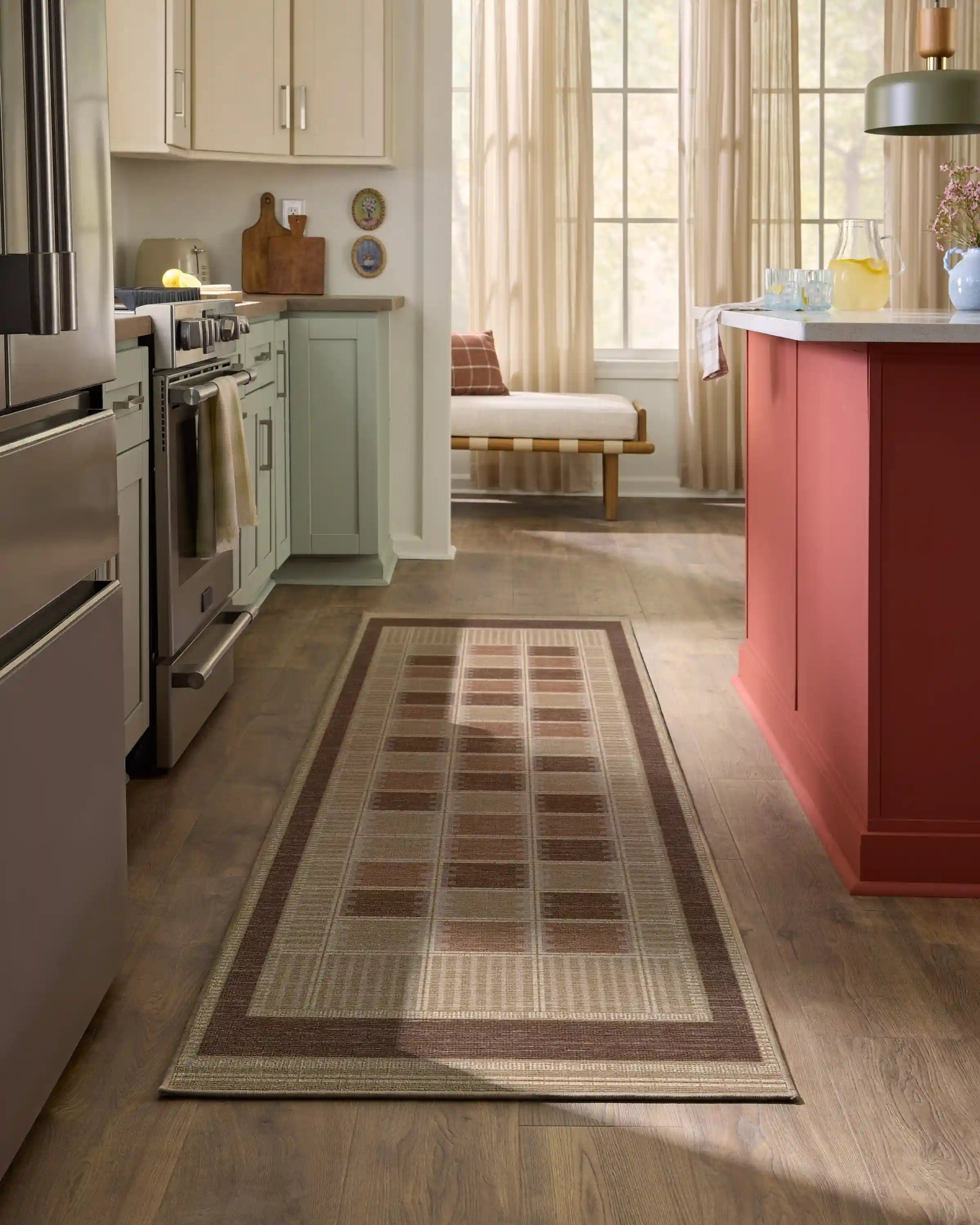 Agnes Warm Brown Rug