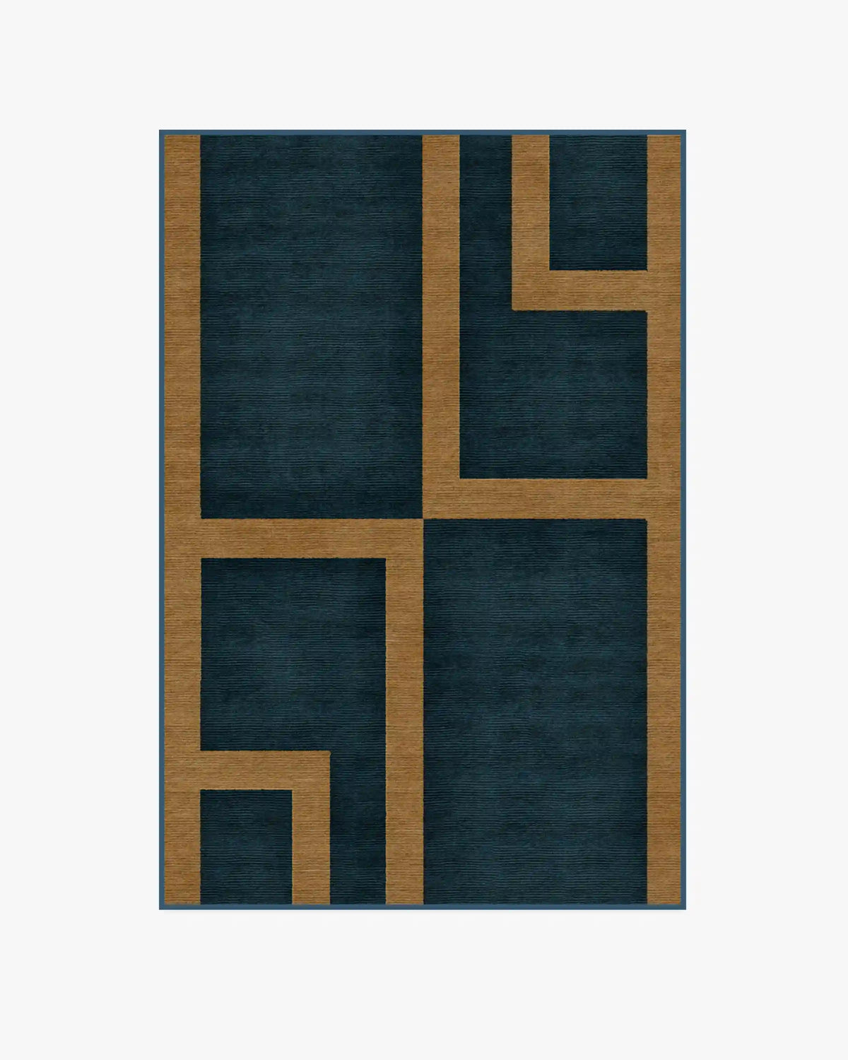 Aldo Indigo & Ochre Rug by The Local Project