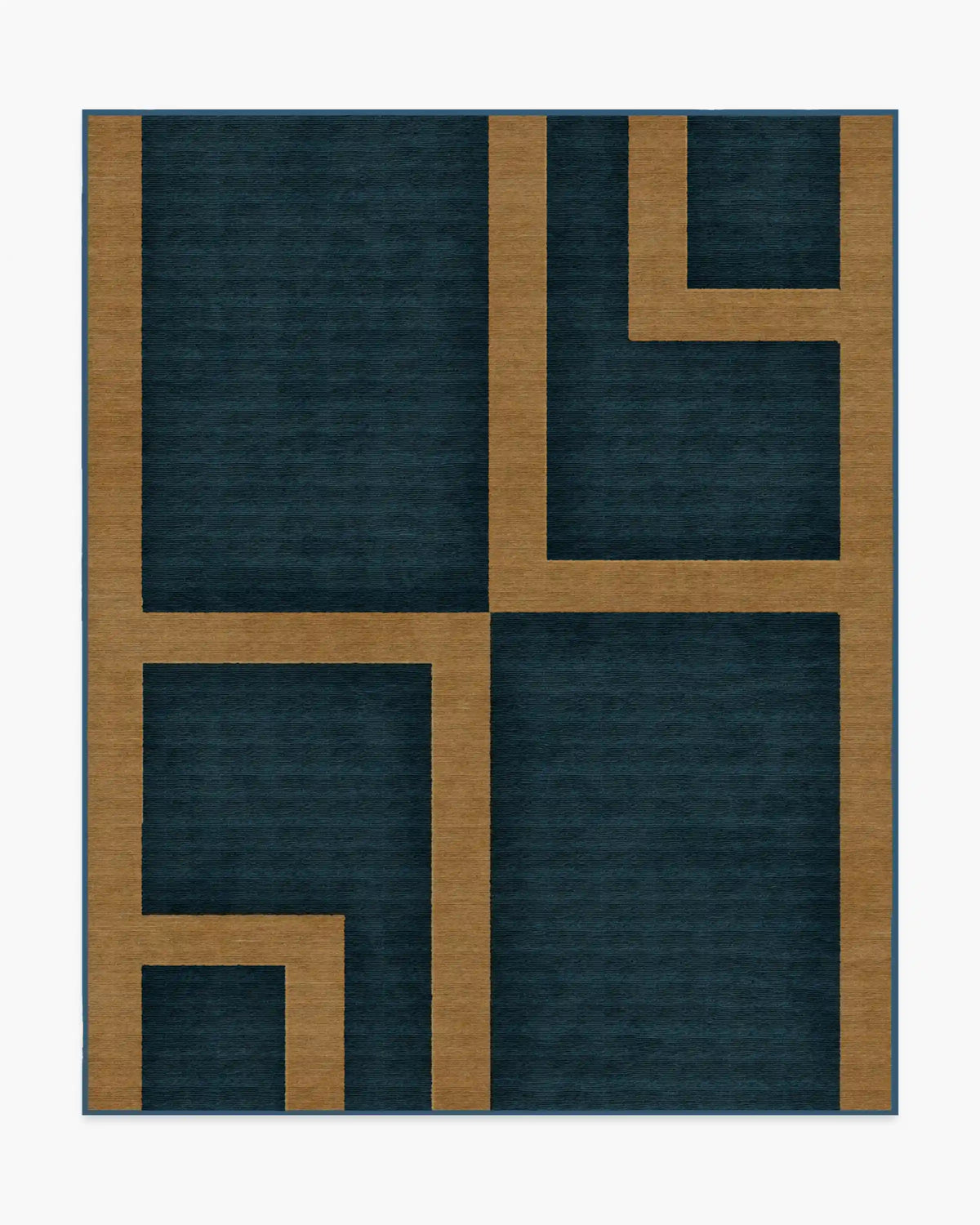 Aldo Indigo & Ochre Rug by The Local Project