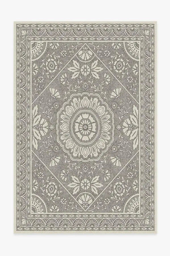 Almana Black & White Rug