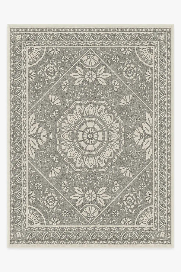 Almana Black & White Rug