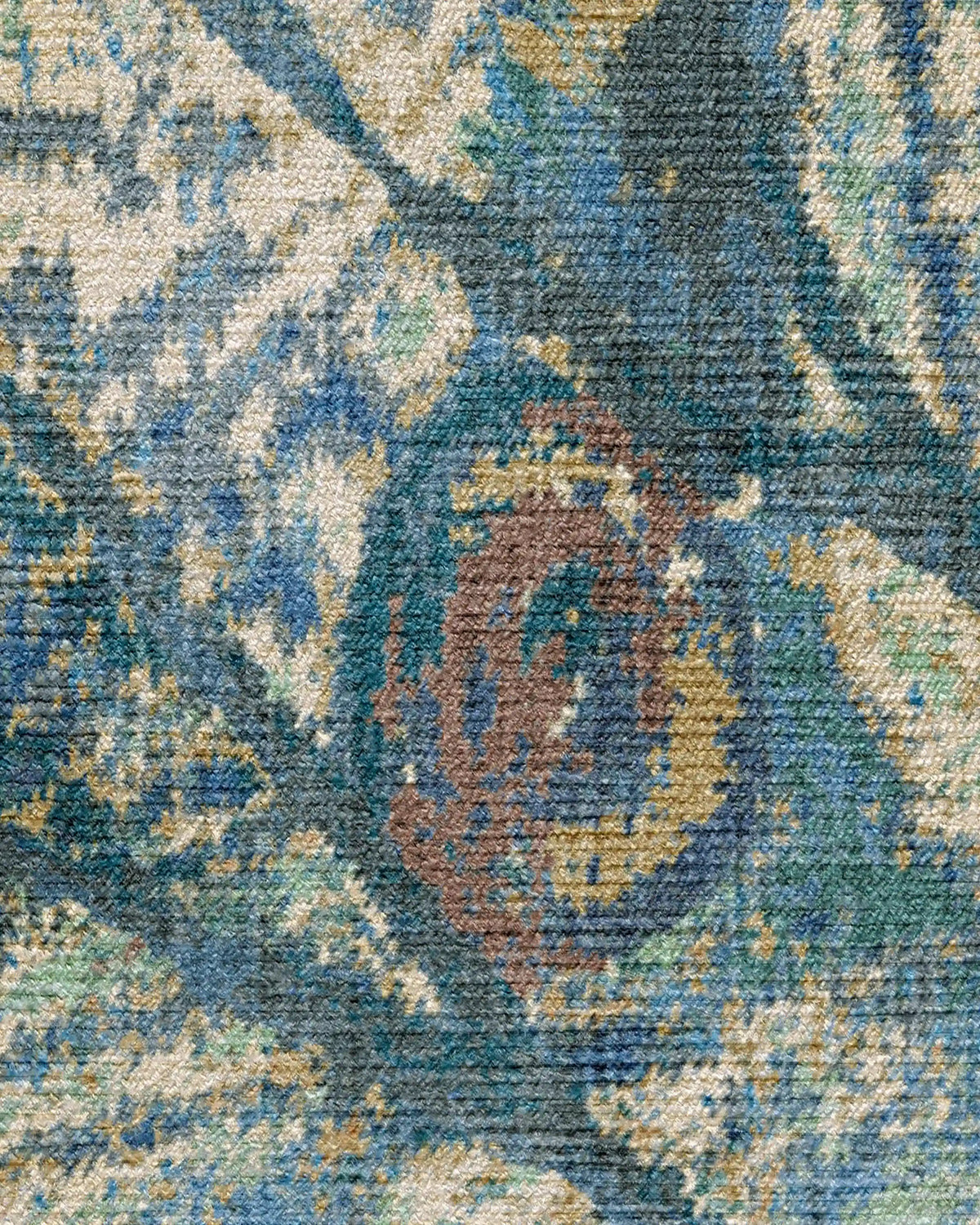 Althea Blue & Green Rug