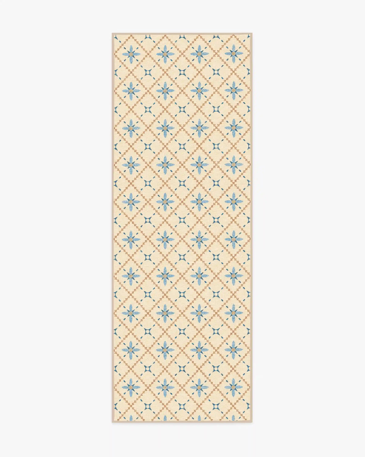 Alva Ivory & Slate Blue Rug
