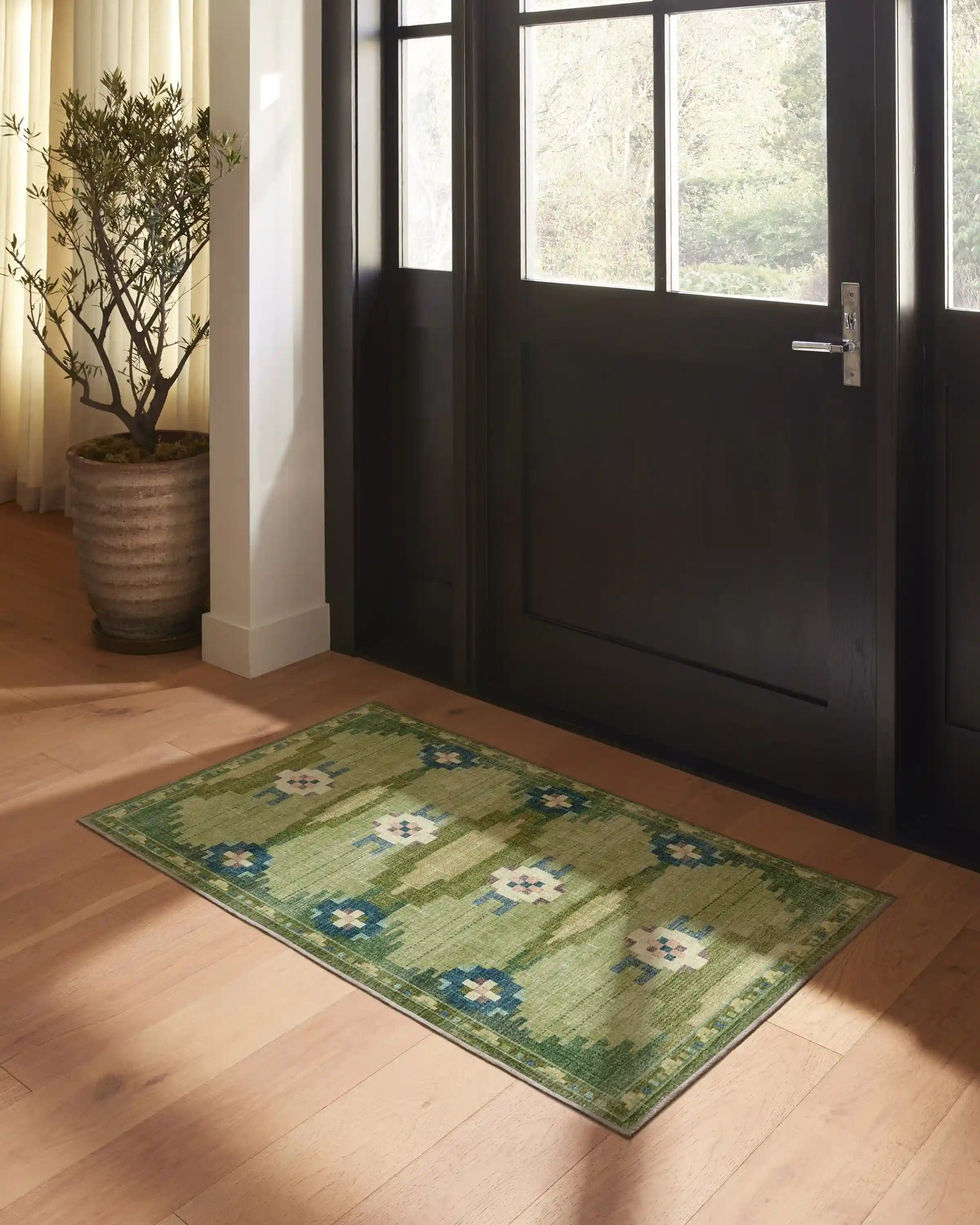Annika Green Rug