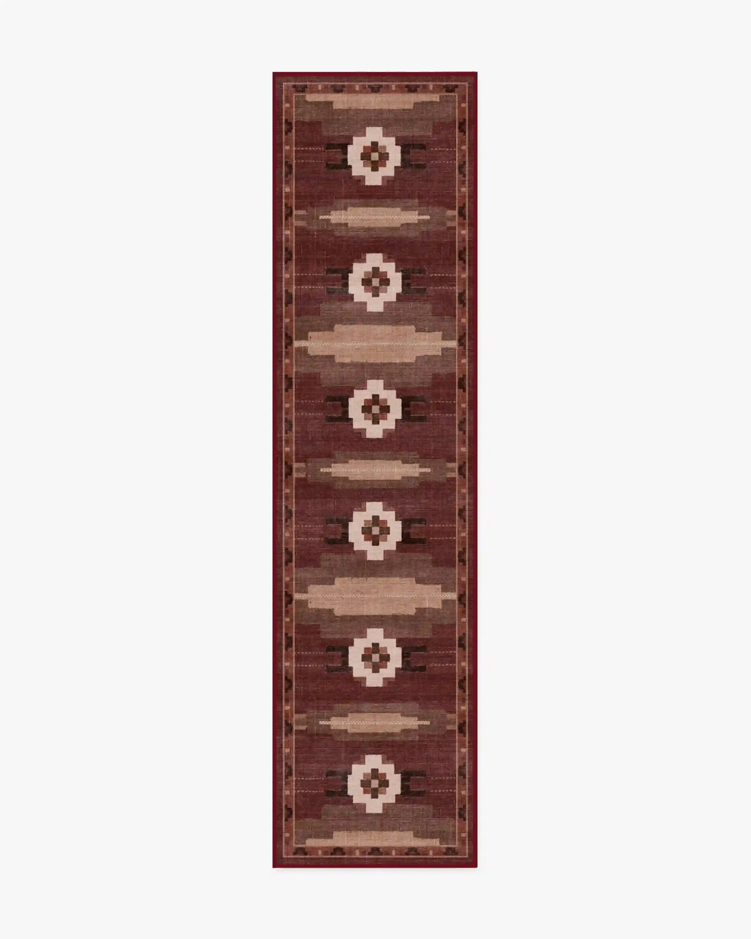 Annika Rust Red Rug