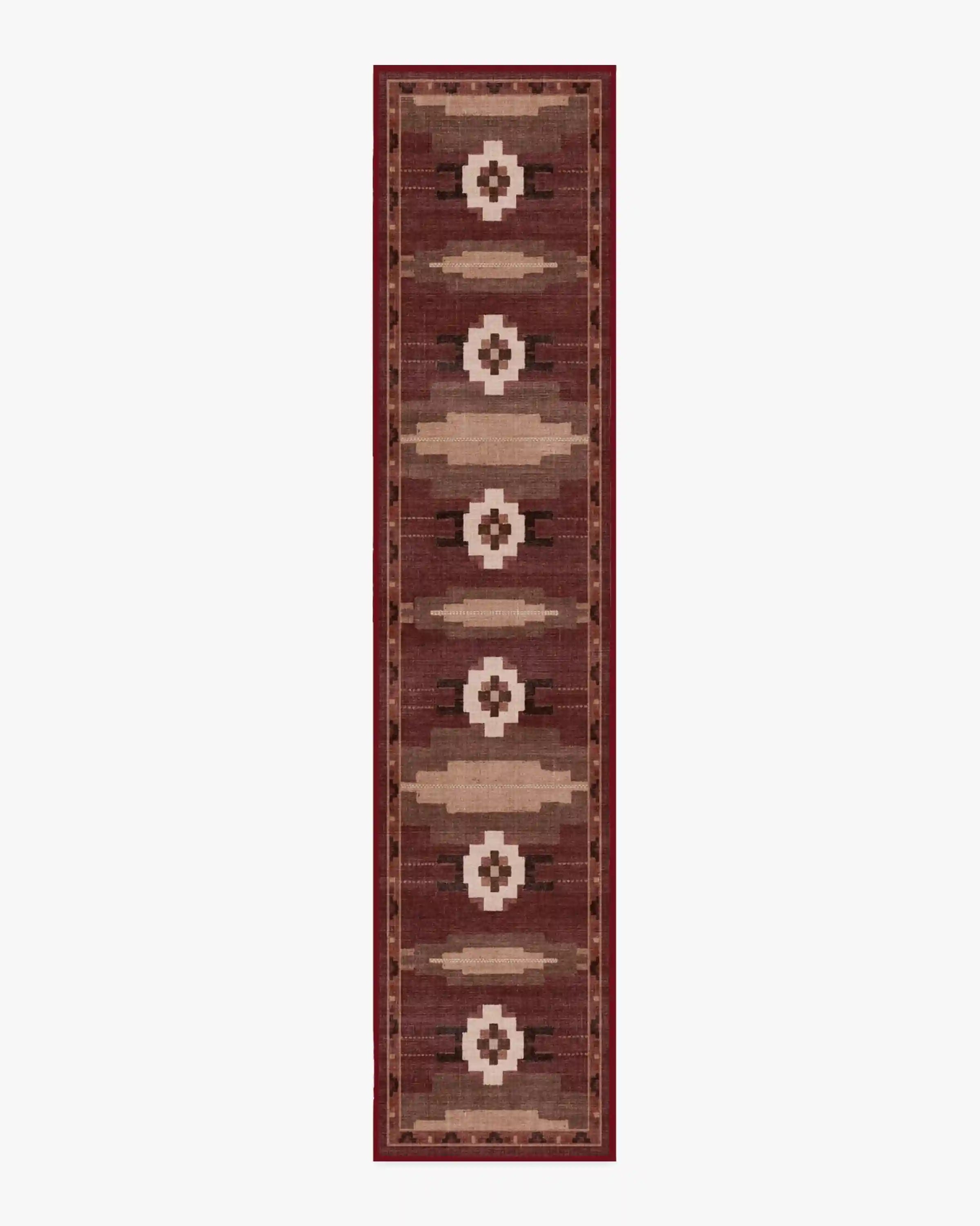 Annika Rust Red Rug