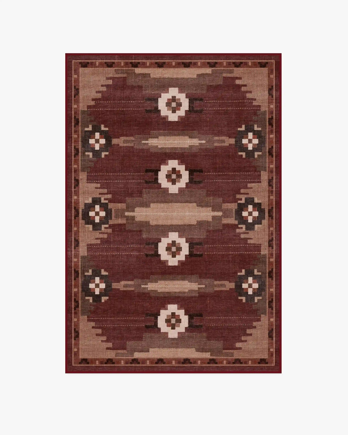 Annika Rust Red Rug