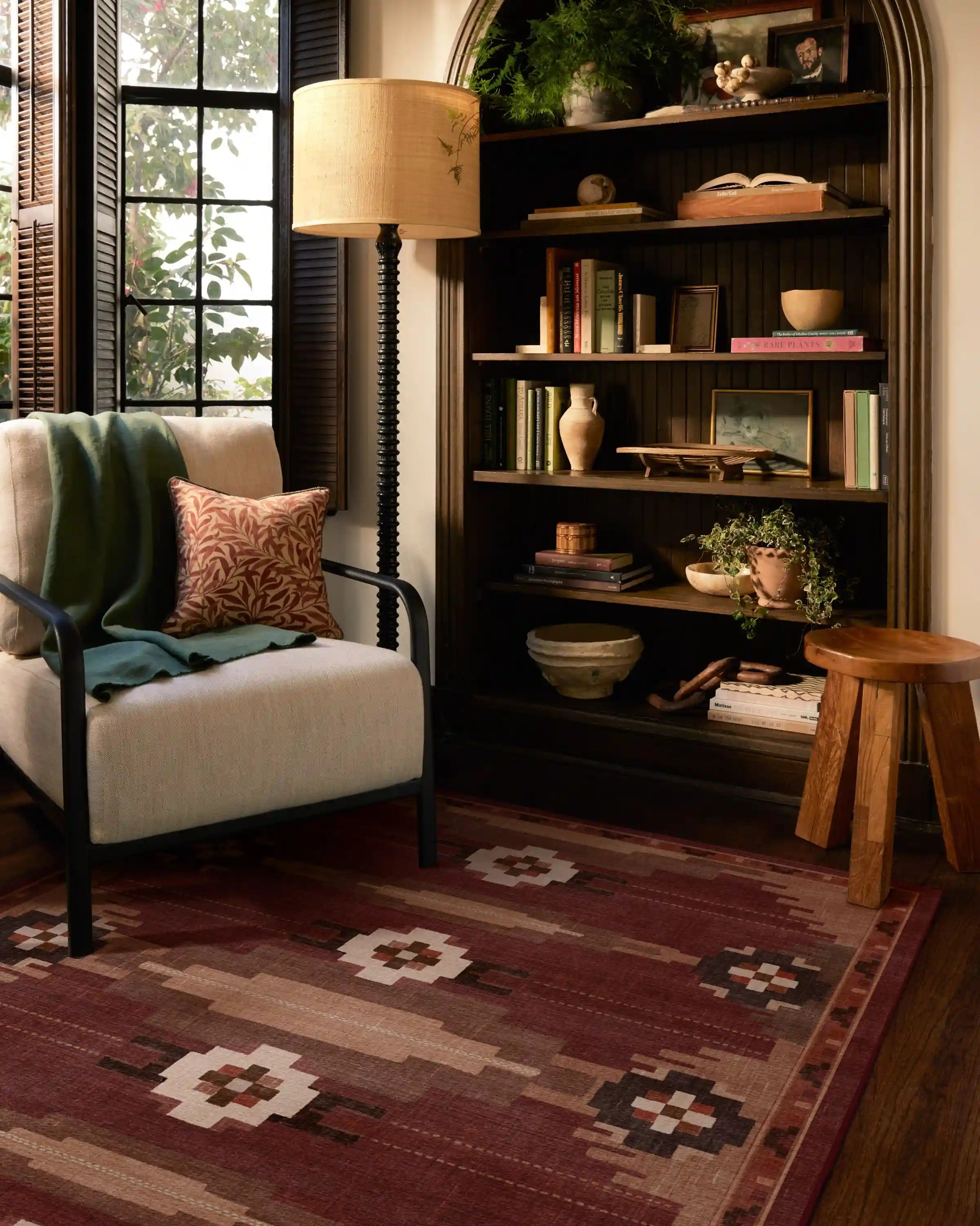 Annika Rust Red Rug