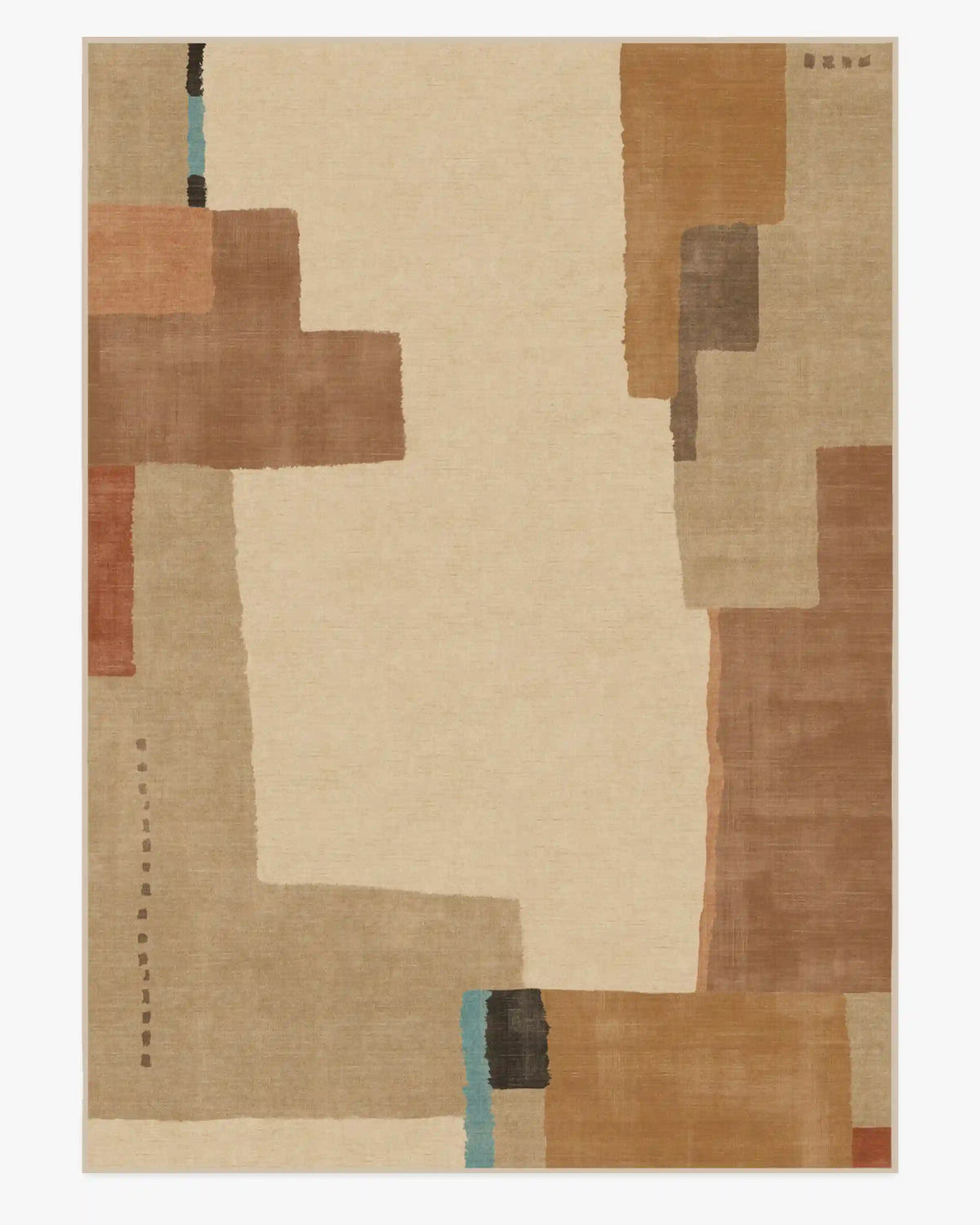 Ananda Natural Pop Rug by Architectural Digest