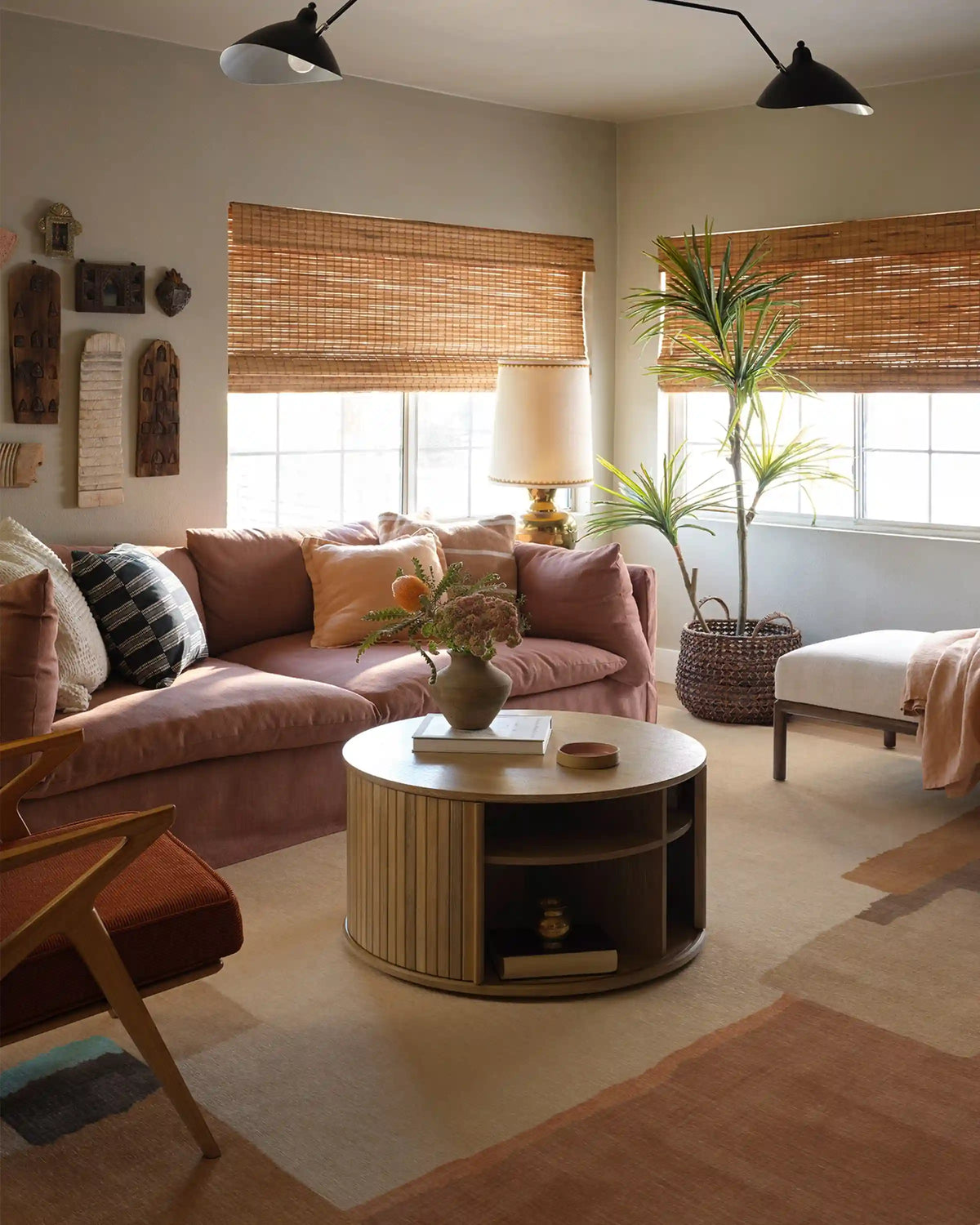 Ananda Natural Pop Rug by Architectural Digest
