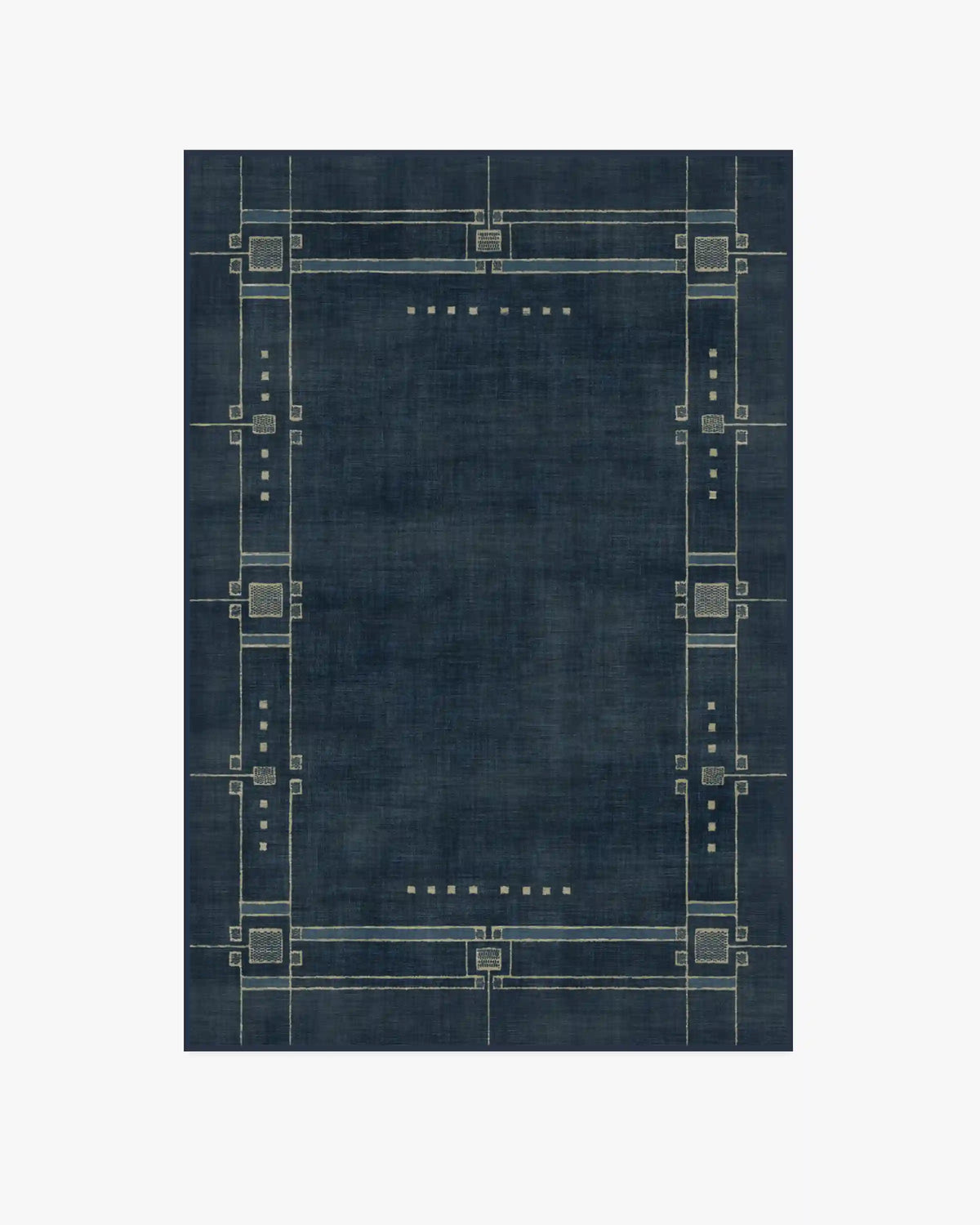 Avery Midnight Blue Rug by Architectural Digest