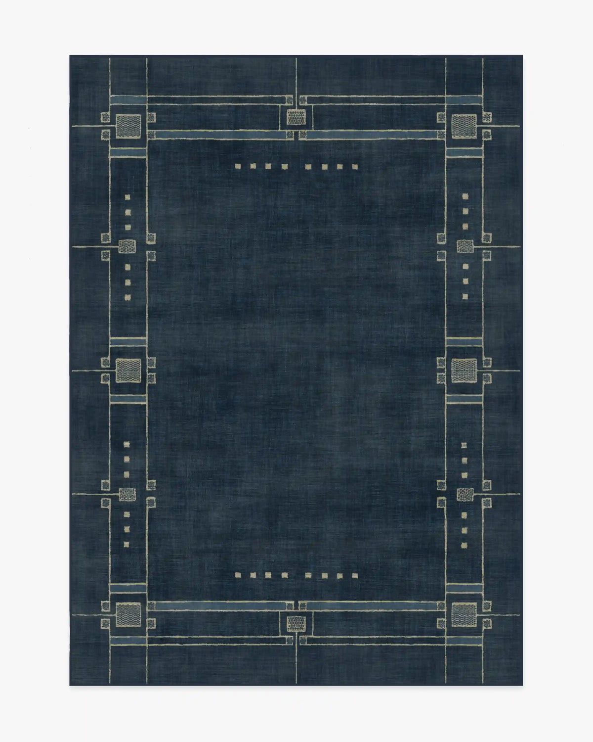 Avery Midnight Blue Rug by Architectural Digest