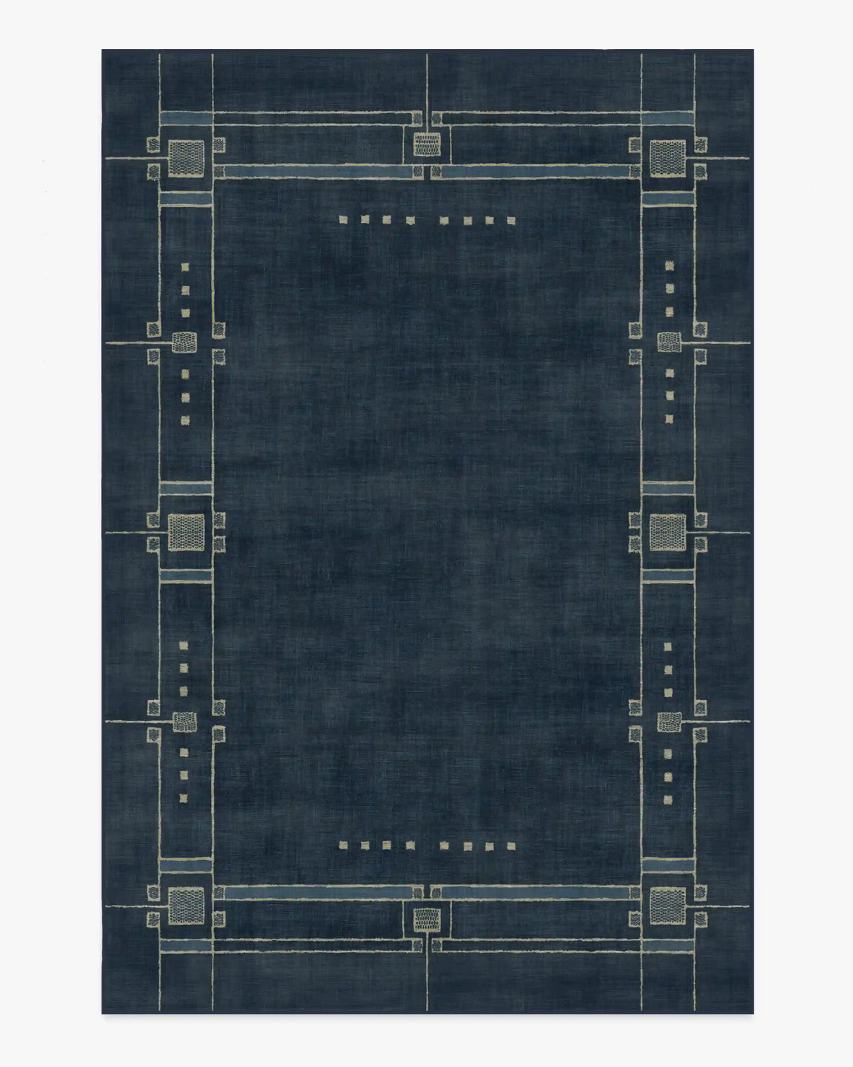 Avery Midnight Blue Rug by Architectural Digest