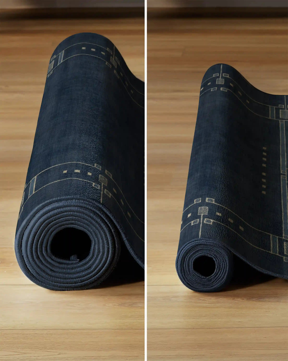 Avery Midnight Blue Rug by Architectural Digest