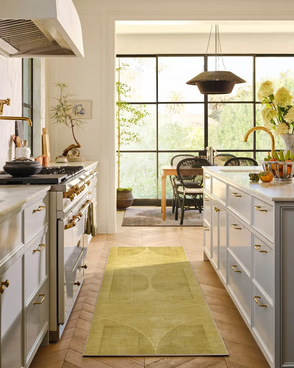 Ayla Gold Rug by Architectural Digest