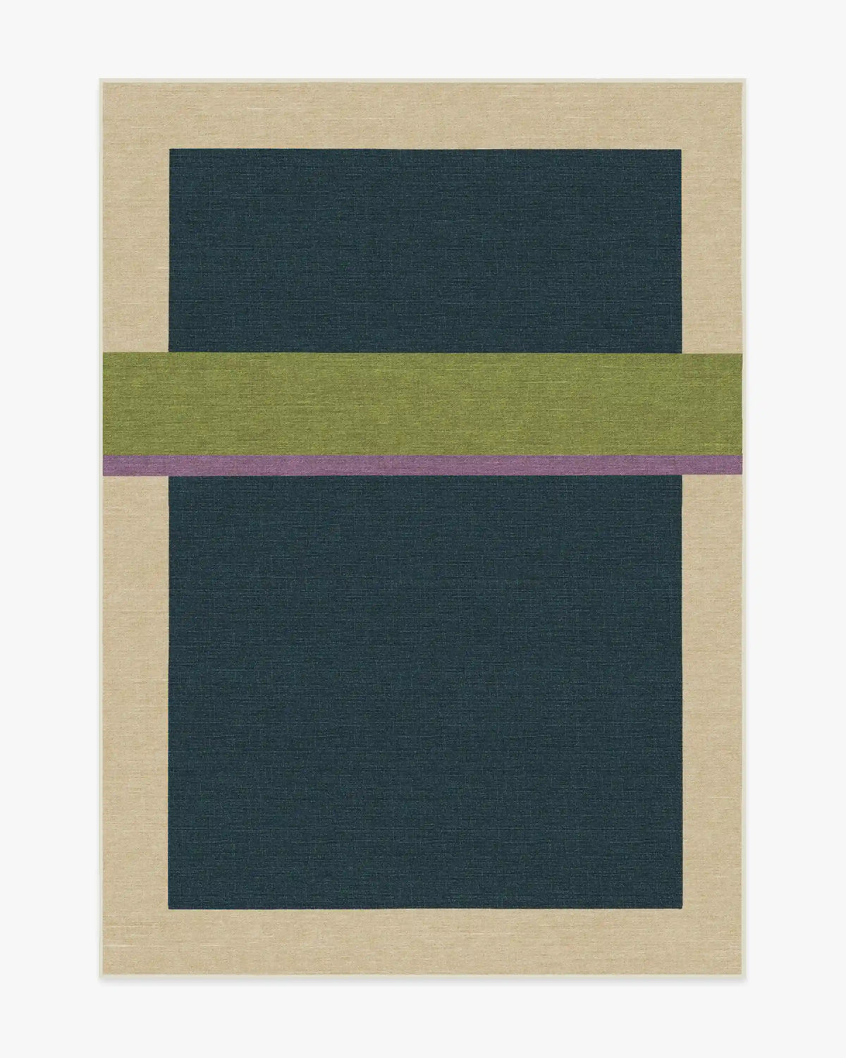 Breakout Teal & Chartreuse Rug by Architectural Digest