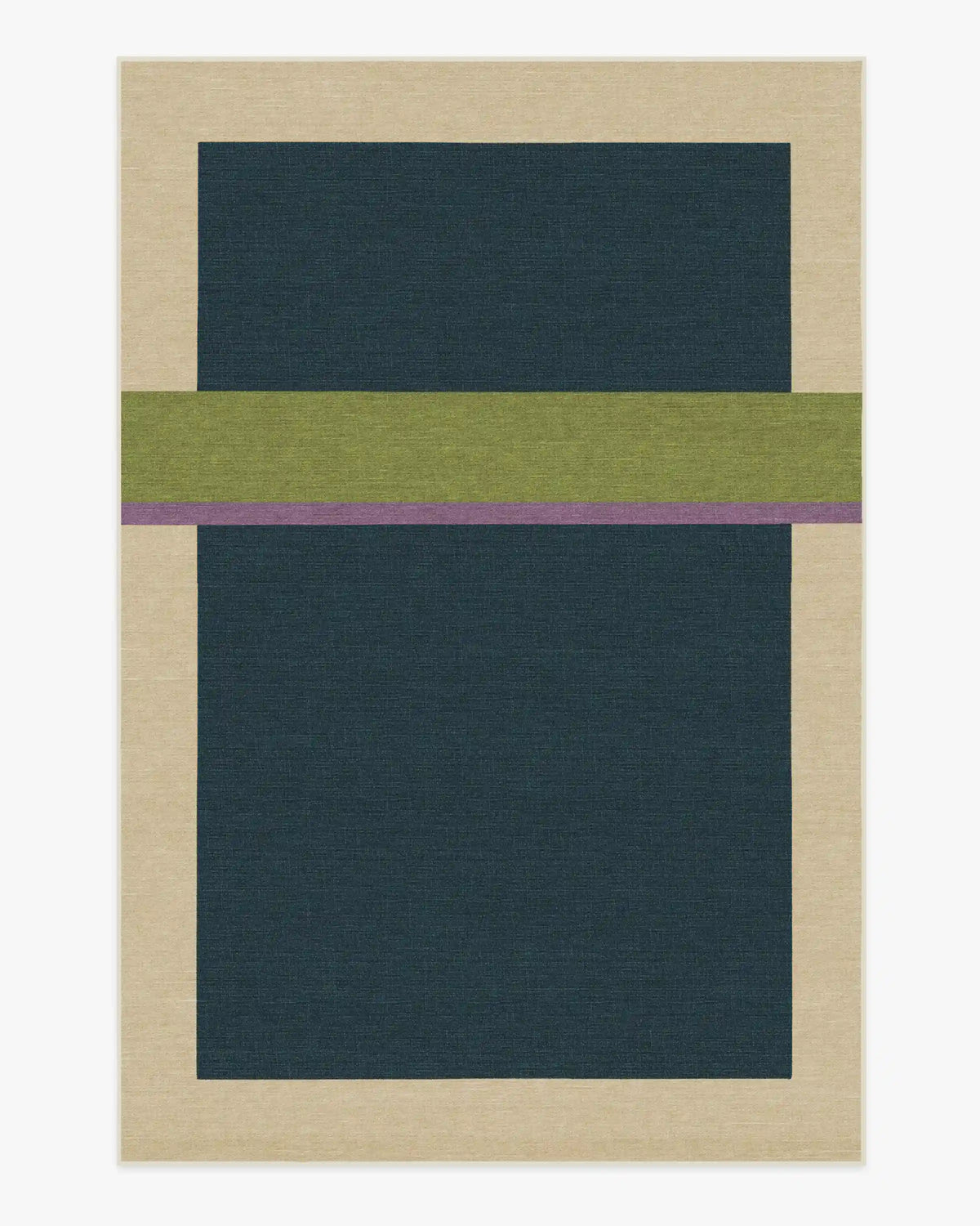 Breakout Teal & Chartreuse Rug by Architectural Digest
