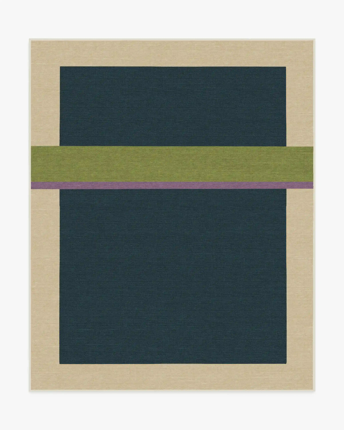 Breakout Teal & Chartreuse Rug by Architectural Digest