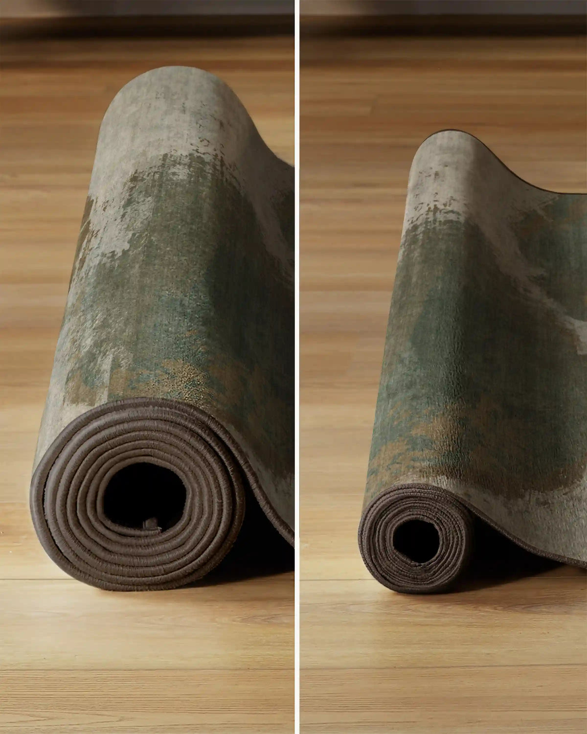 Jorda Bronze Natural Rug by Architectural Digest