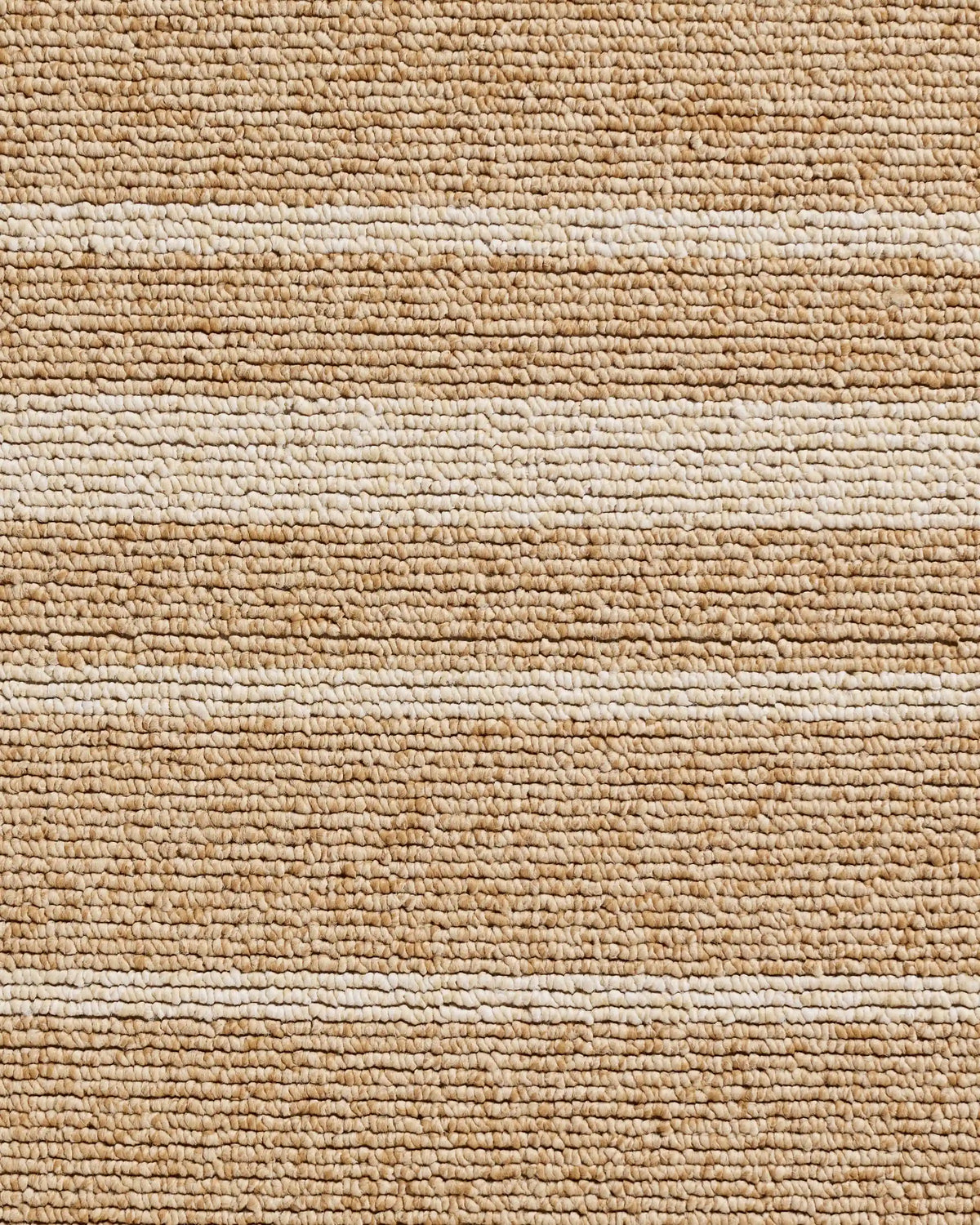 Arden Stripe Natural & Bleached Performance Weave Rug