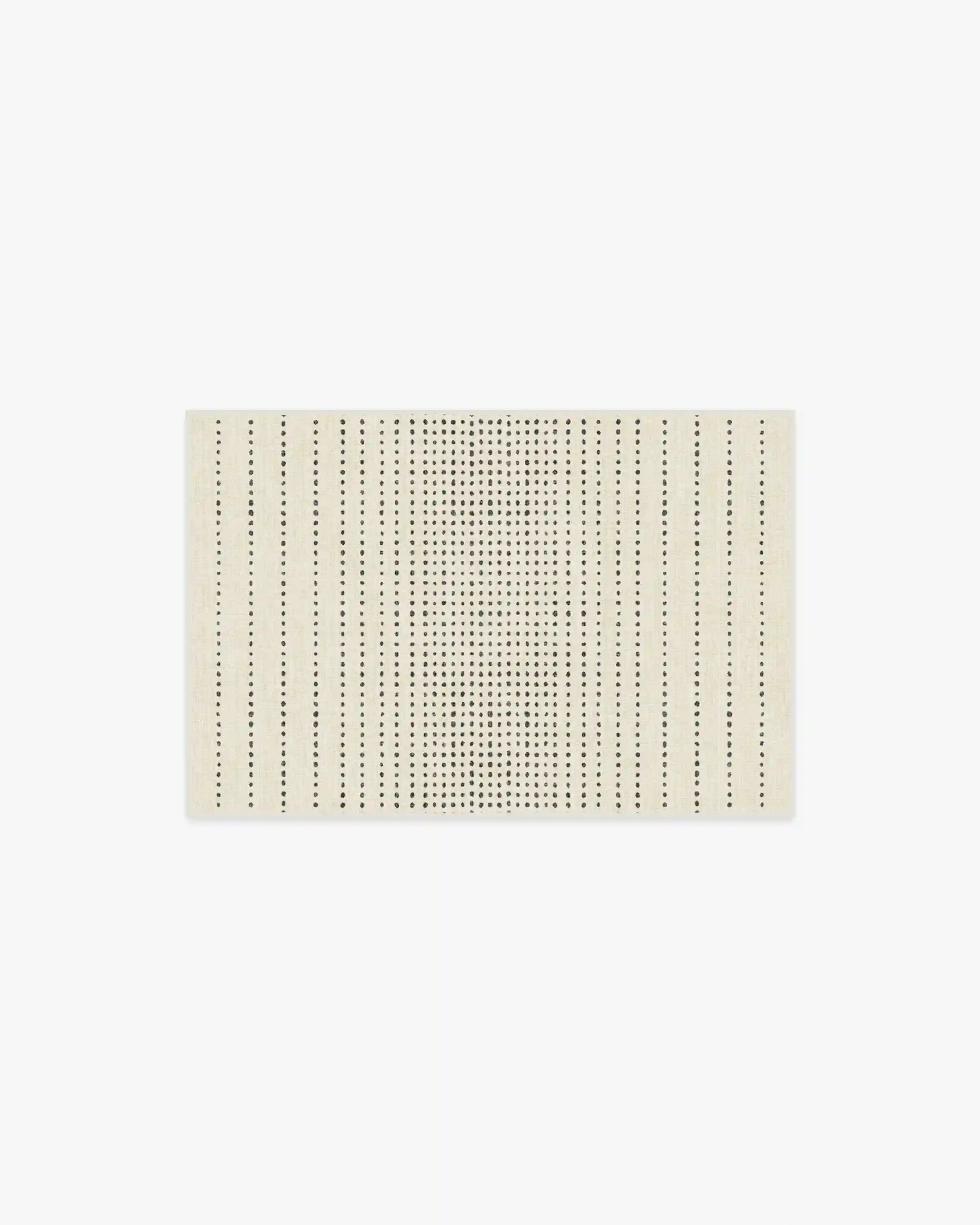 Array Black & Ivory Rug