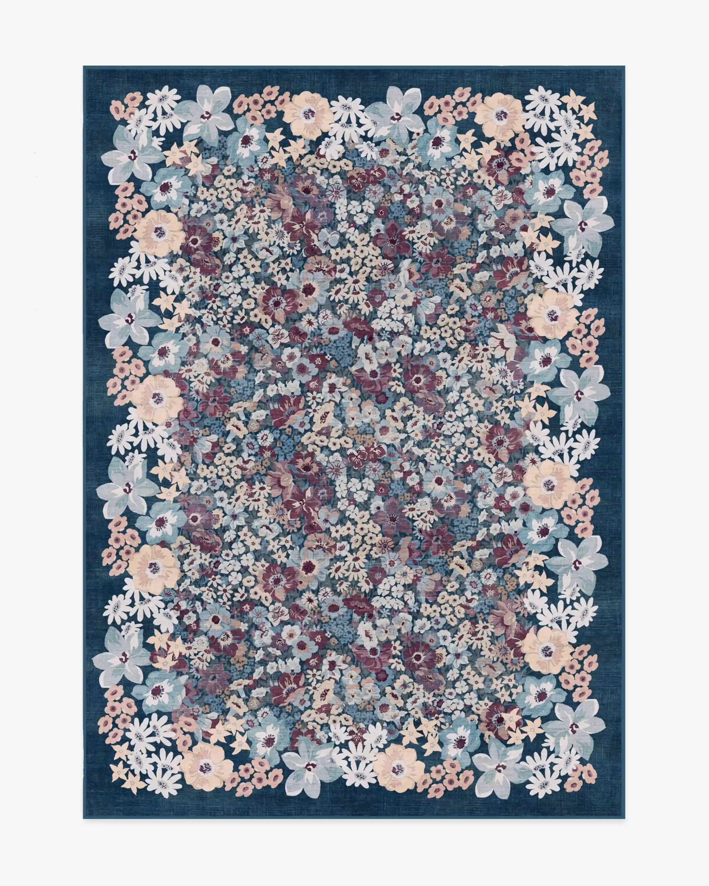 Artemis Midnight Blue Rug by Liberty