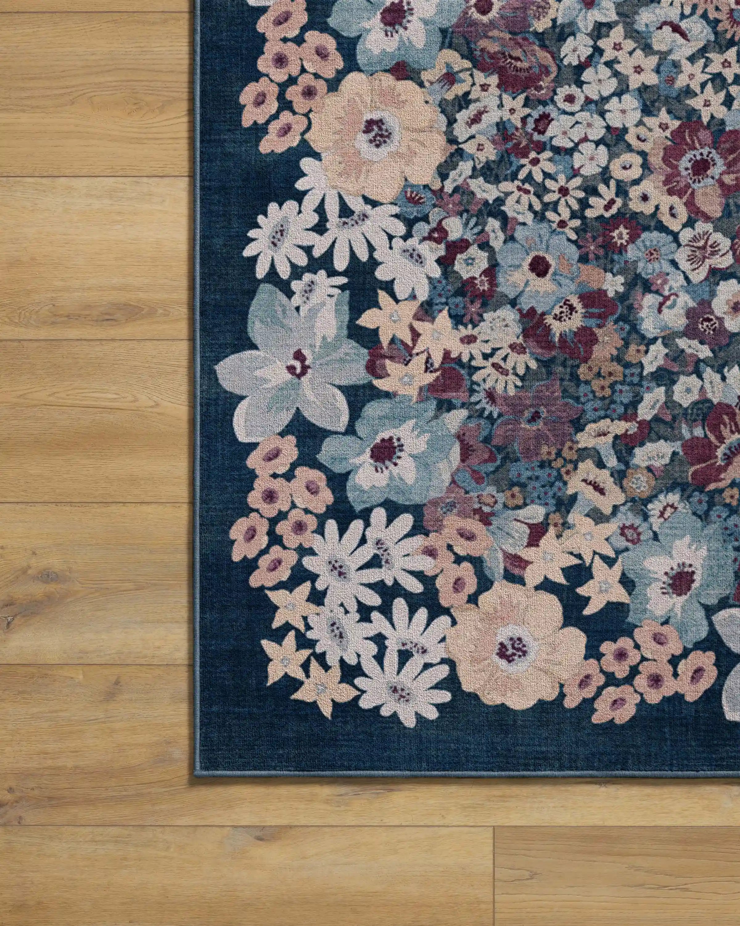 Artemis Midnight Blue Rug by Liberty