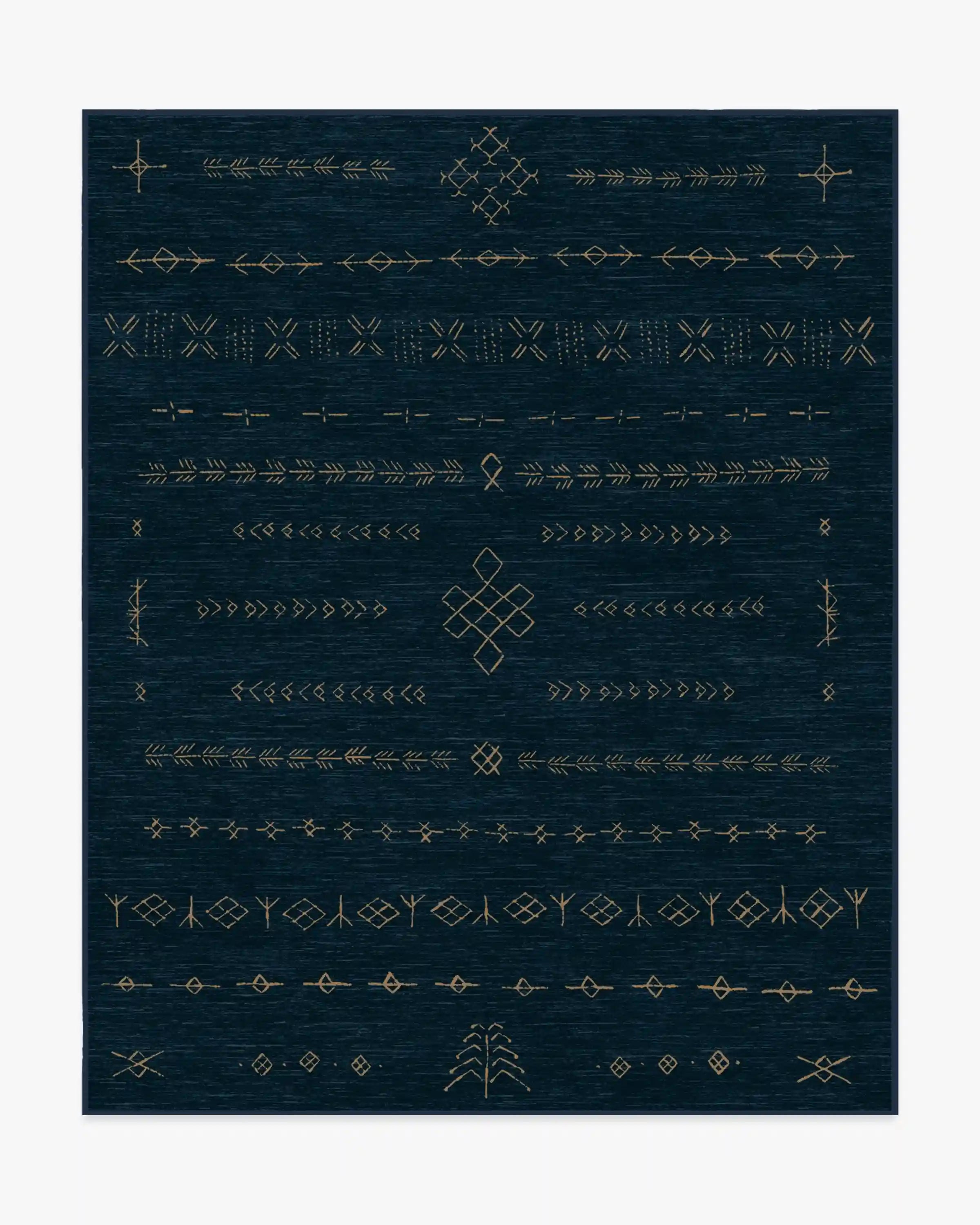 Astrid Navy Rug