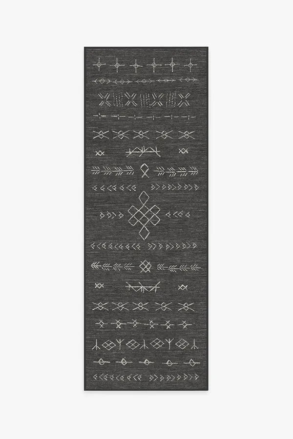 Astrid Soft Black Rug
