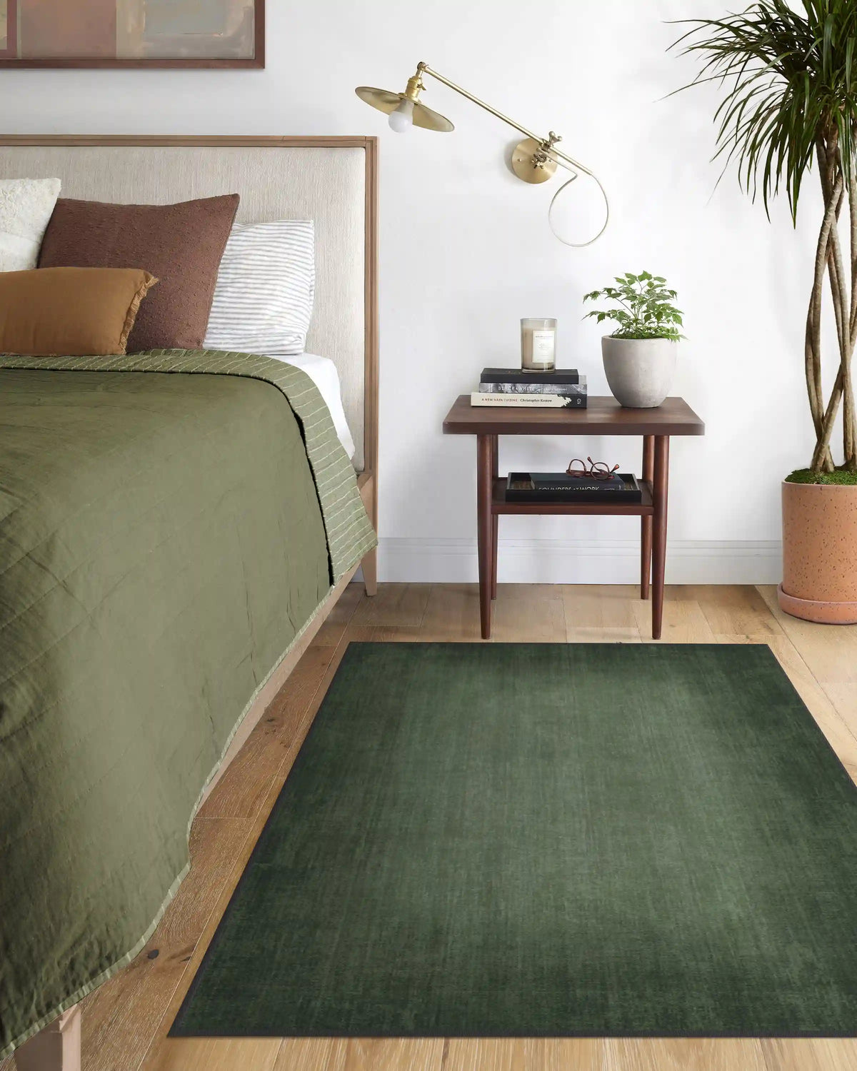 Aura Ombre Solid Sage Rug