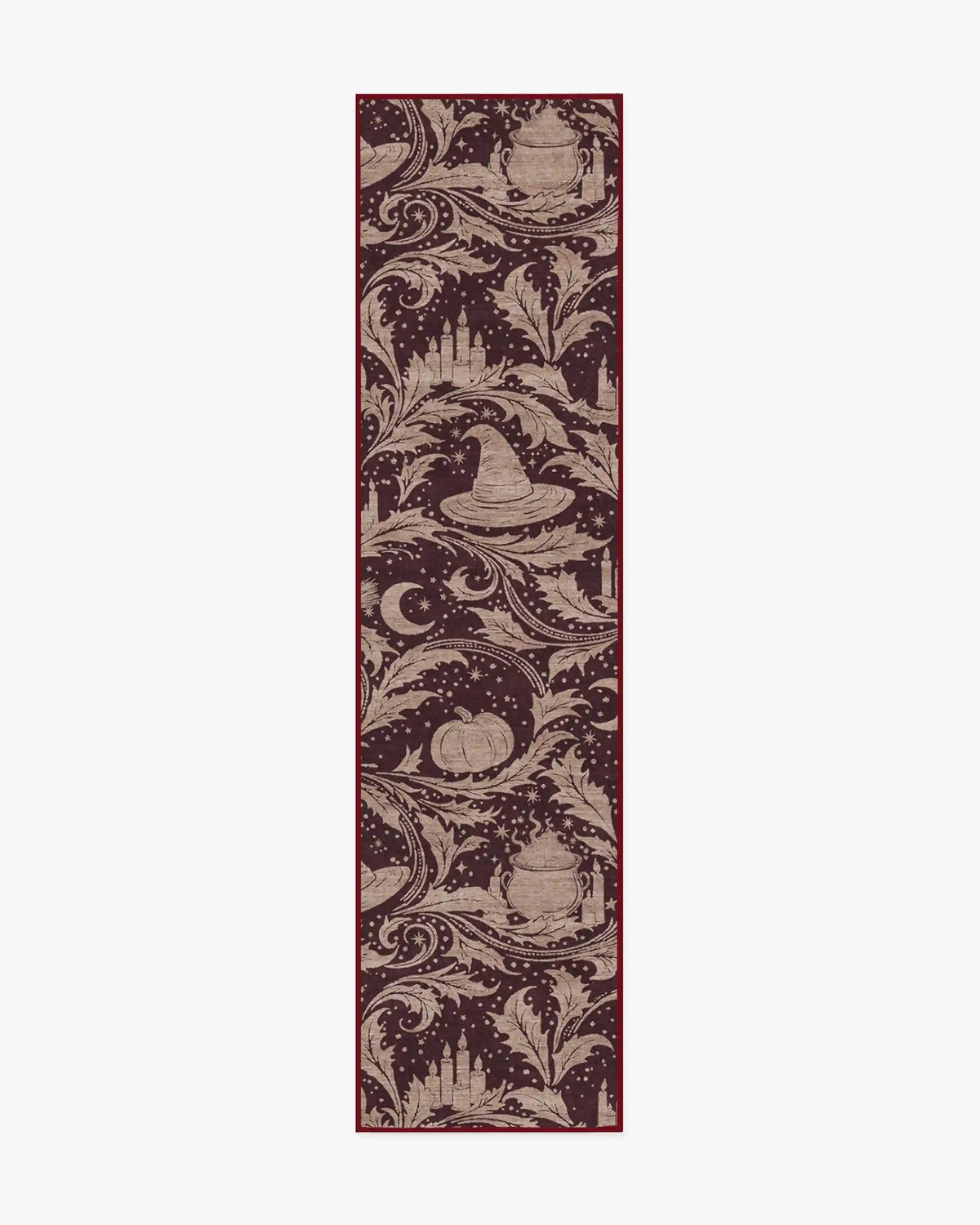 Autumn Alchemy Burgundy Rug
