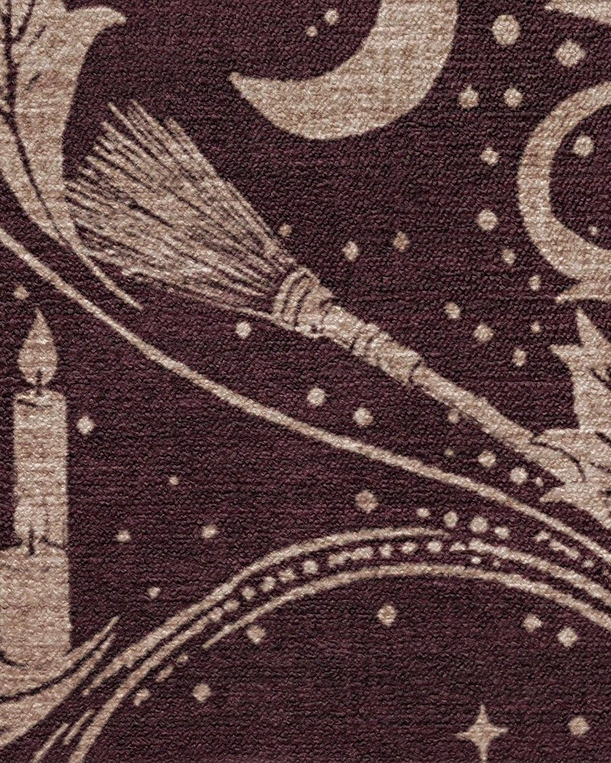 Autumn Alchemy Burgundy Rug