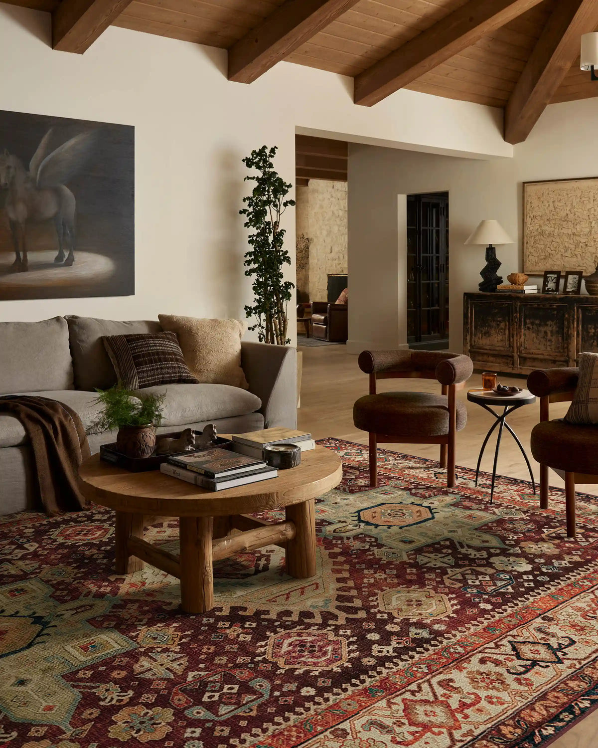 Avila Crimson & Currant Rug