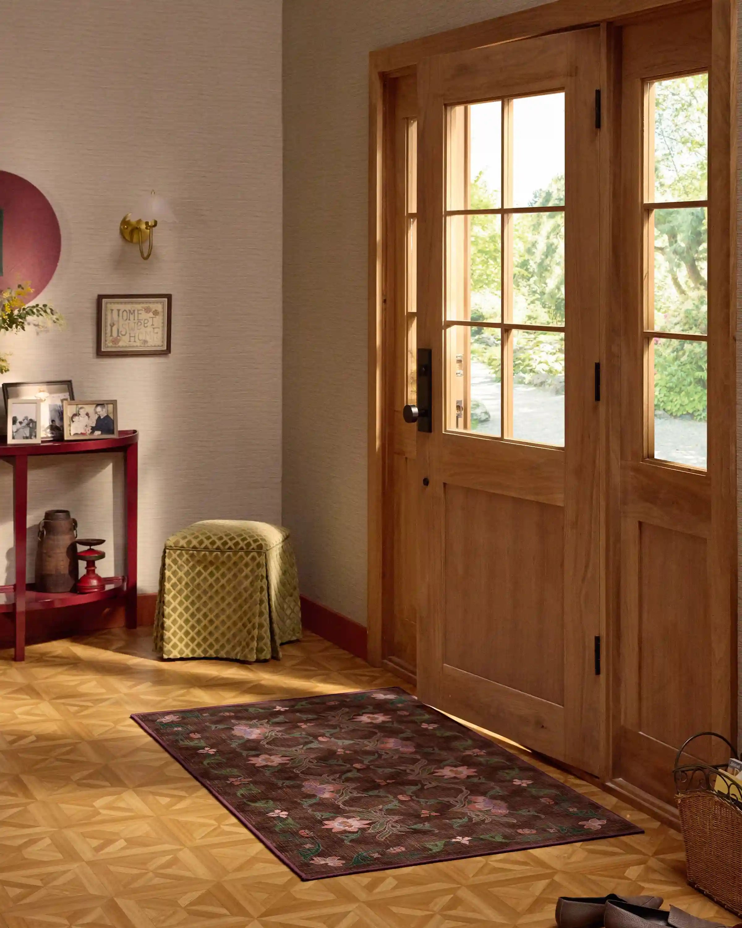 Avni Brown Multicolor Rug