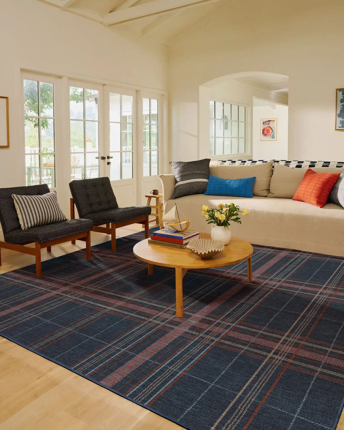 Beckett Navy Rug