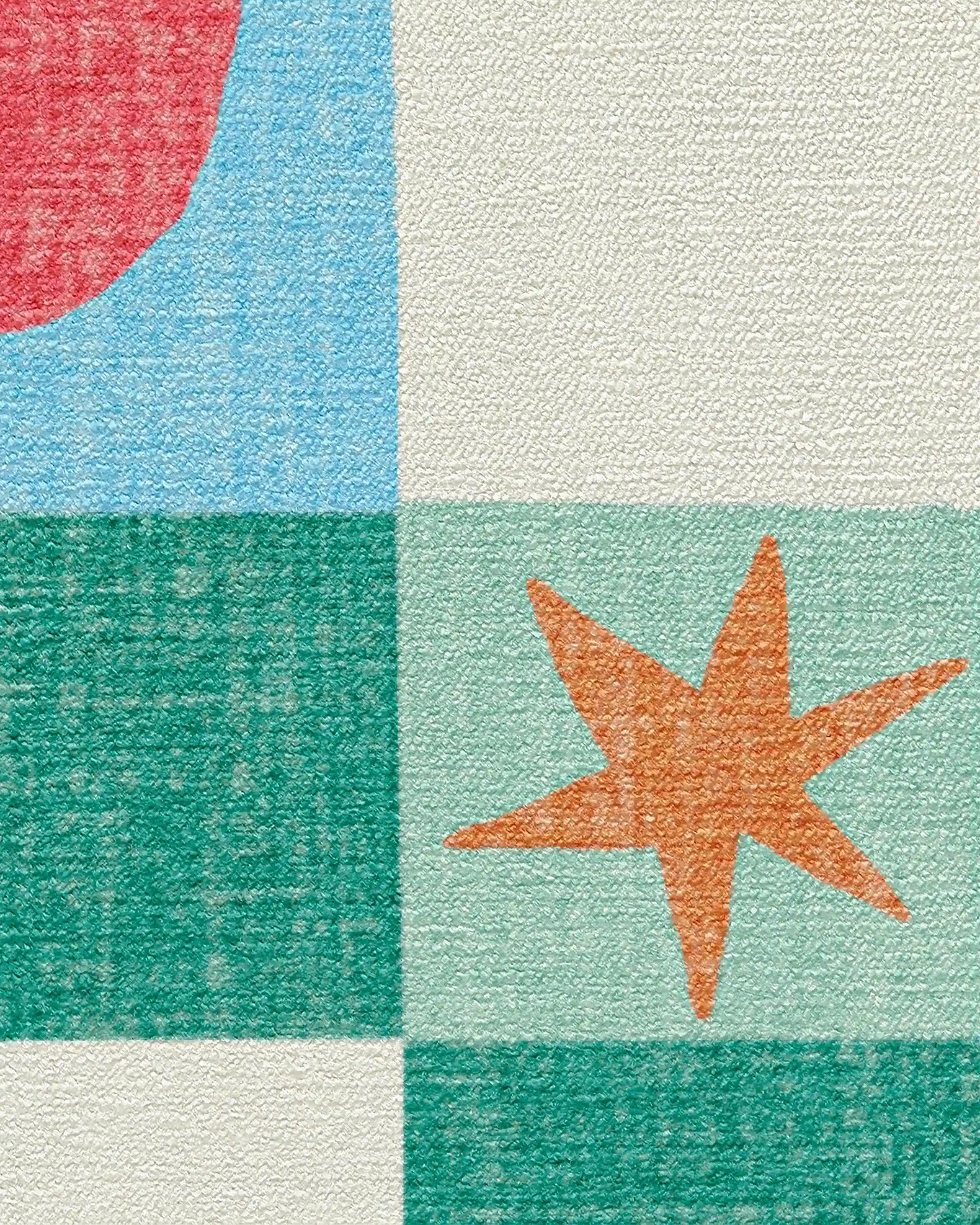 Big Apple Patchwork Multicolor Rug