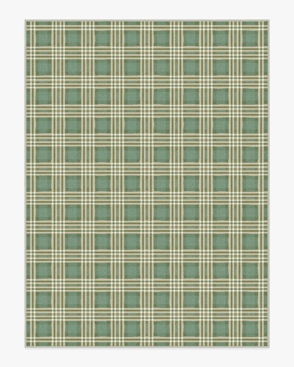 Birke Green Rug