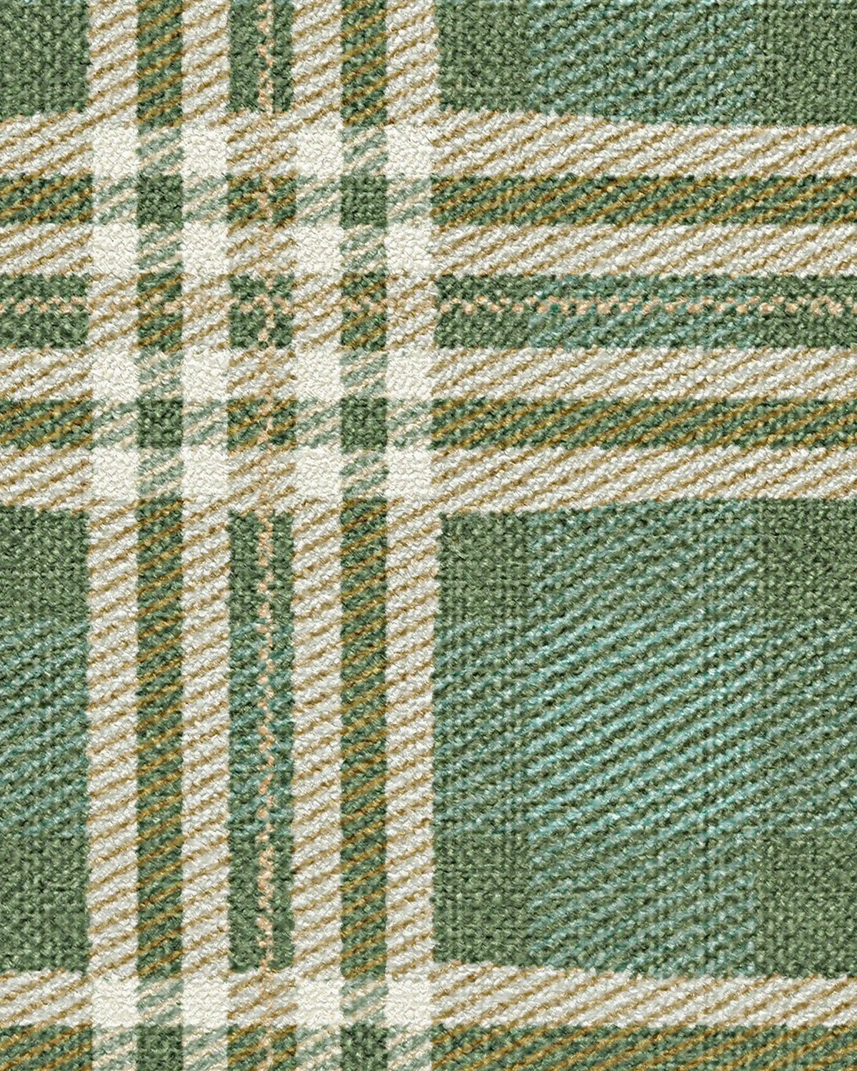 Birke Green Rug