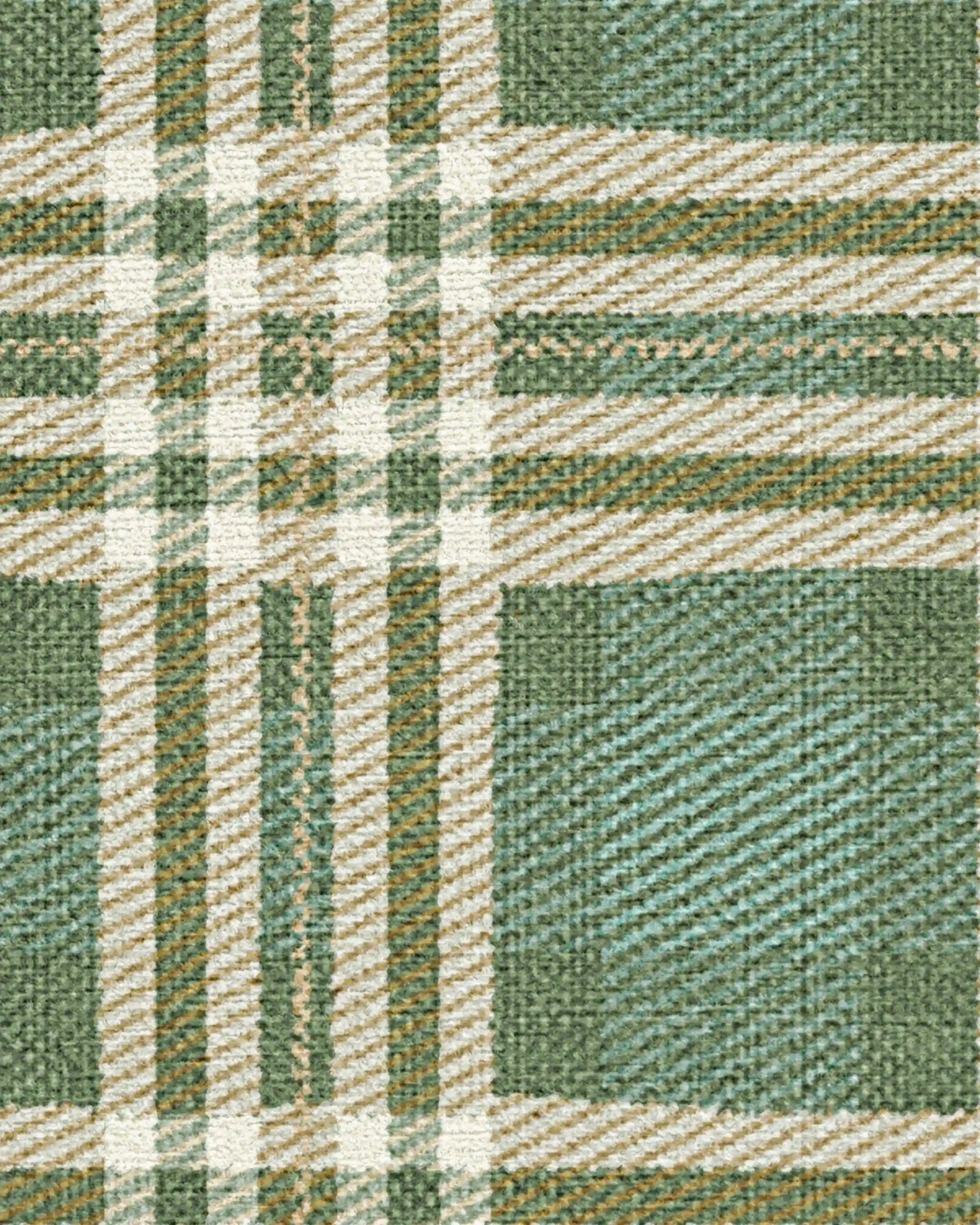 Birke Green Rug