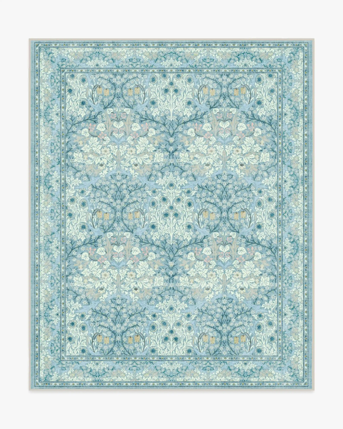 Blackthorn Slate Blue Rug by Morris & Co.