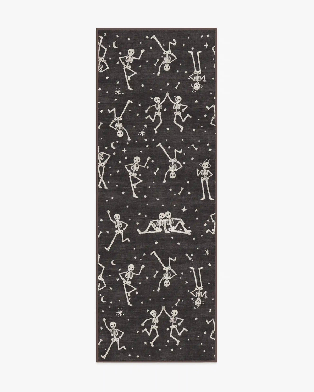 Bone Parade Charcoal Rug