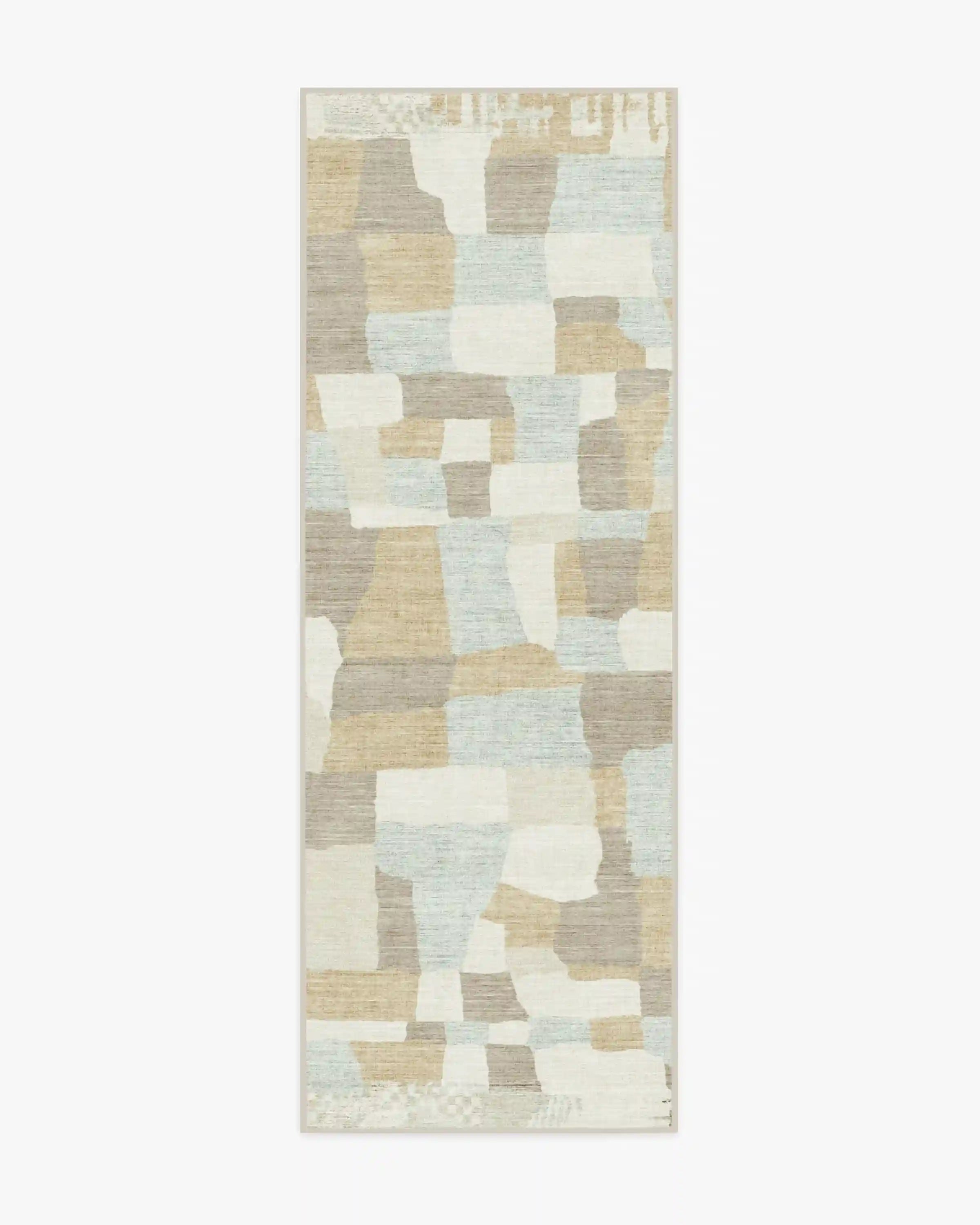 Boulder Neutral & Grey Rug by The Local Project