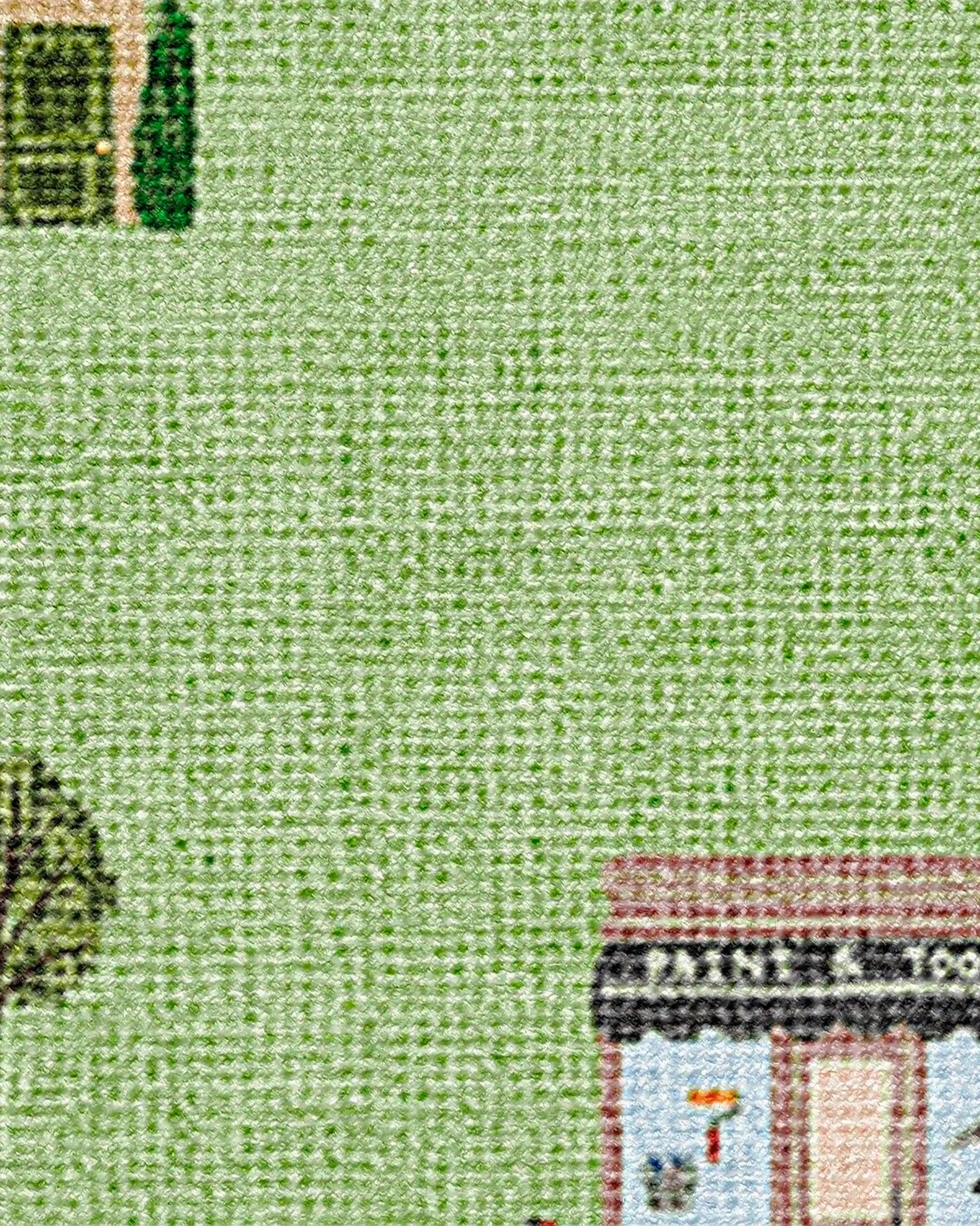 About Town Green Rug
