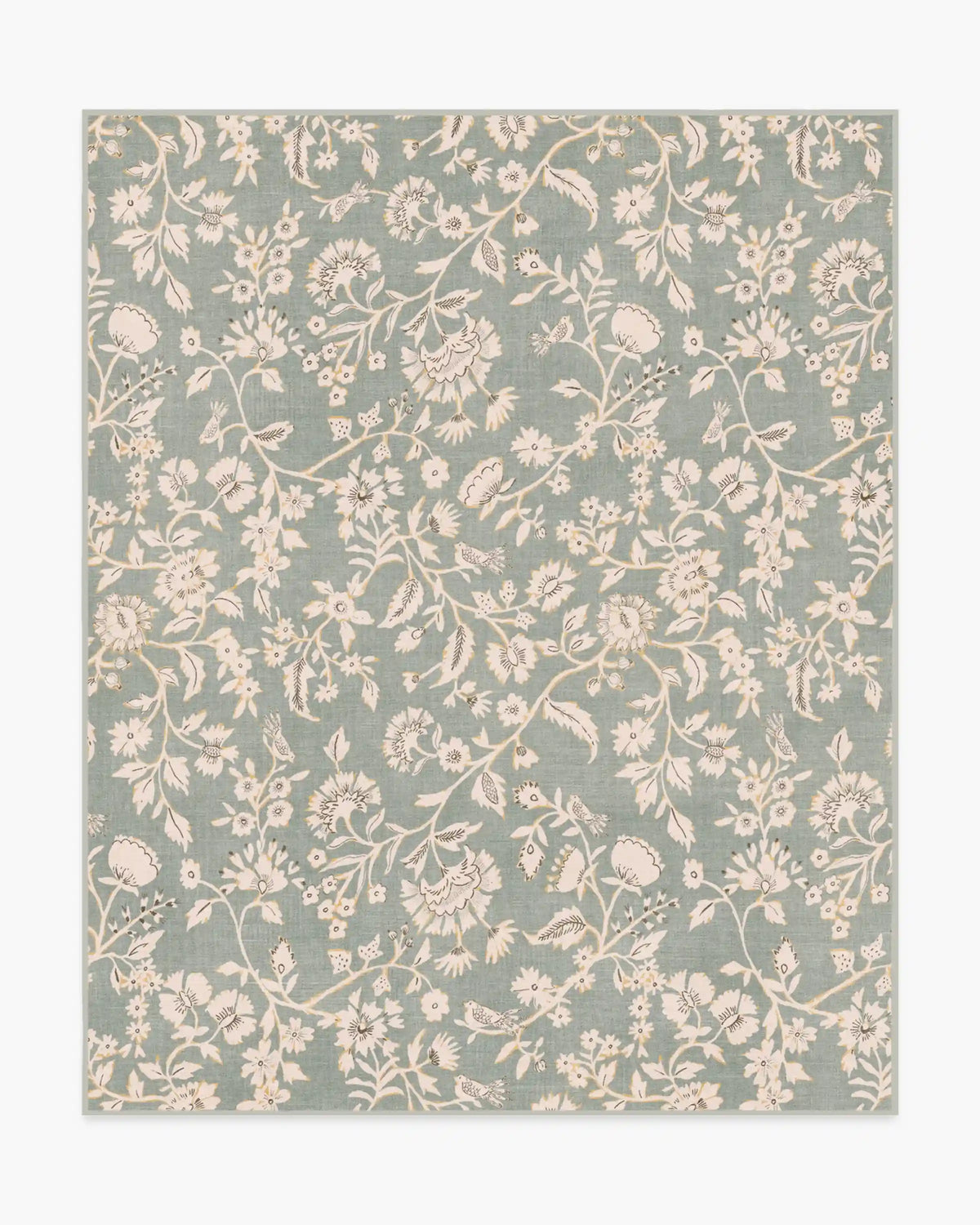 Brenna Sage Green & Cream Rug